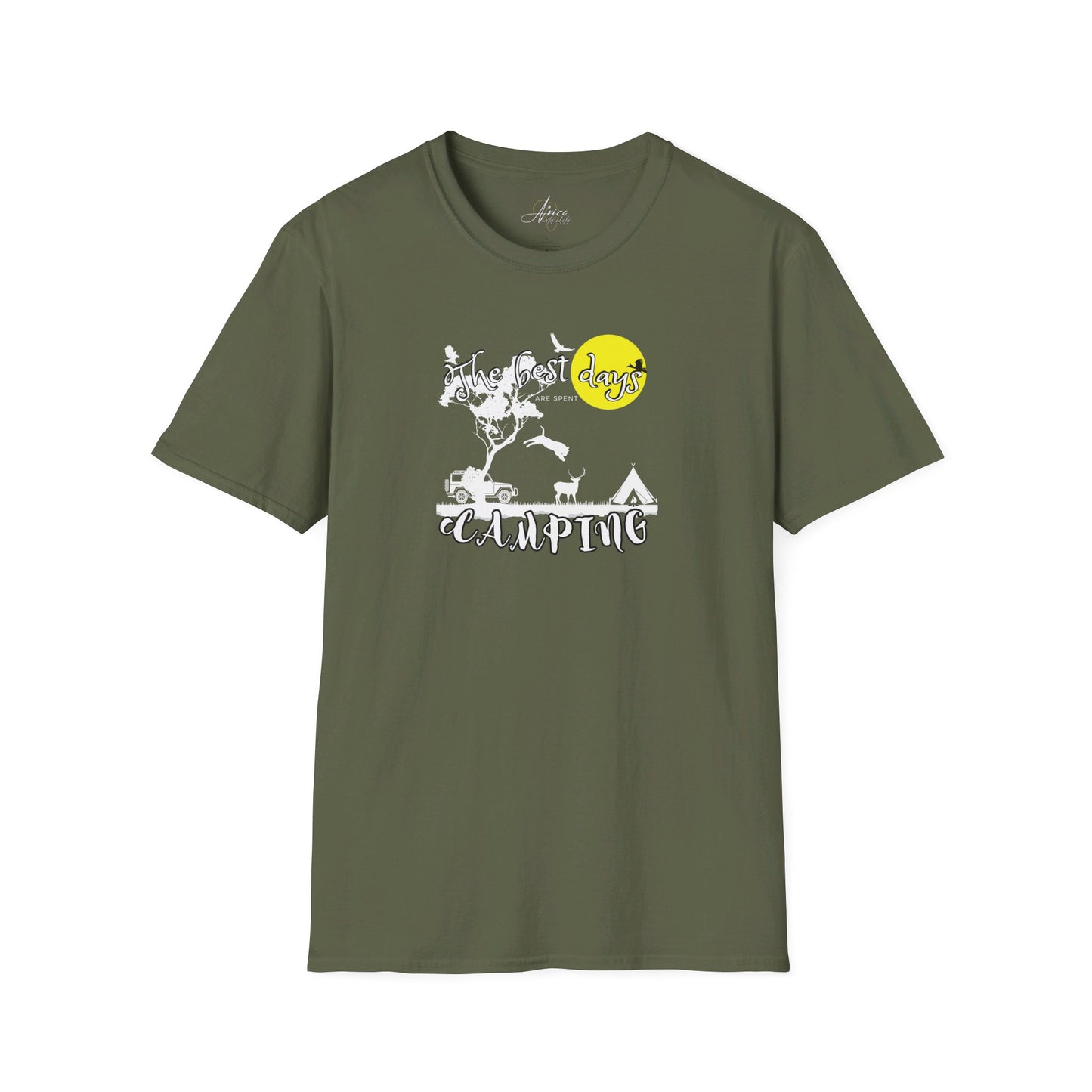 The Best Days Camping - Adult T-Shirt