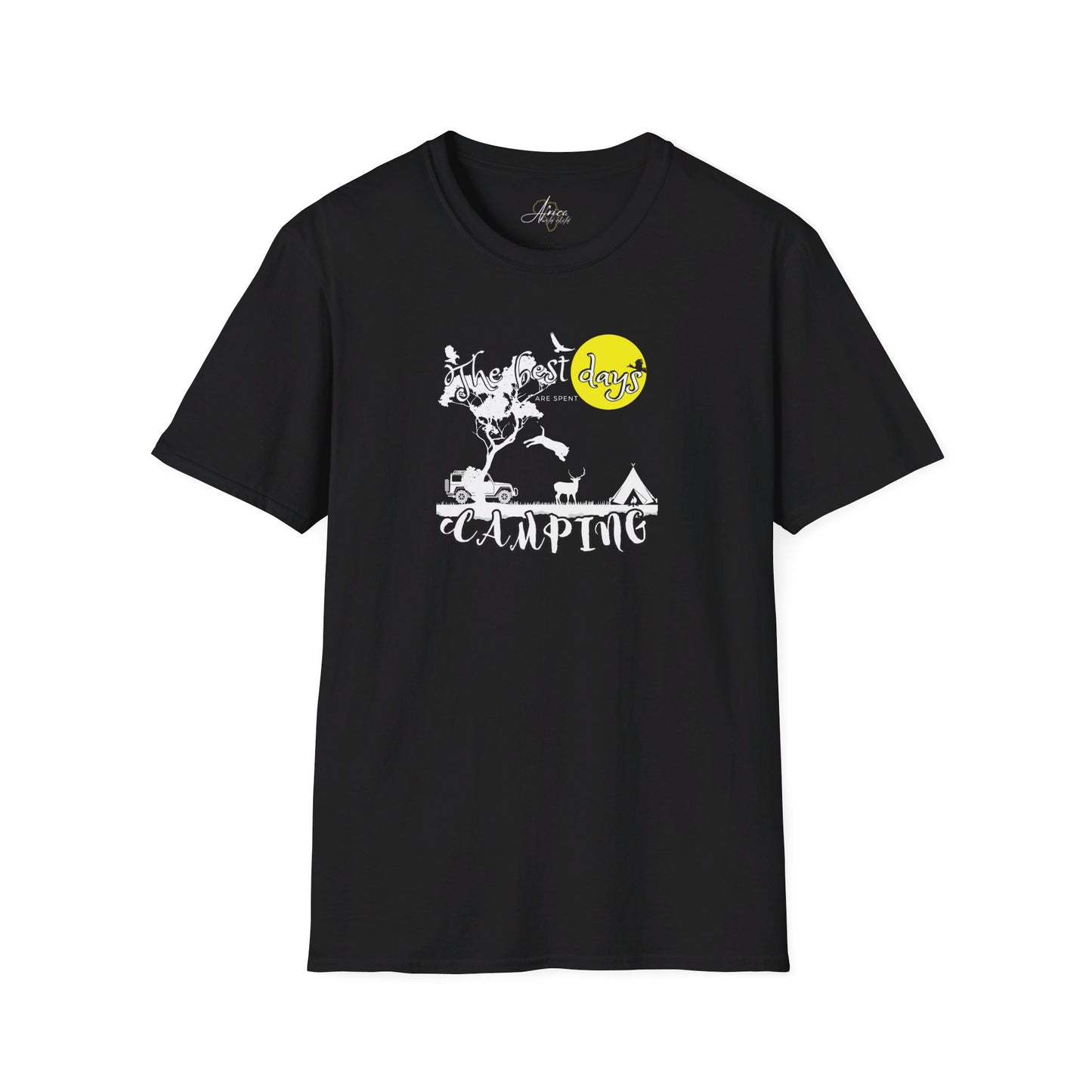 The Best Days Camping - Adult T-Shirt