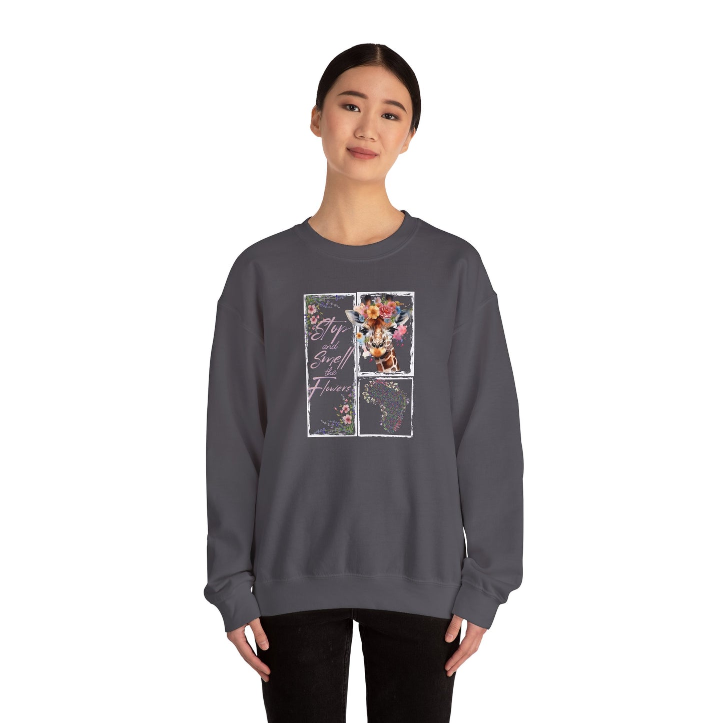 Smell the Flowers - Adult Sweatshirt