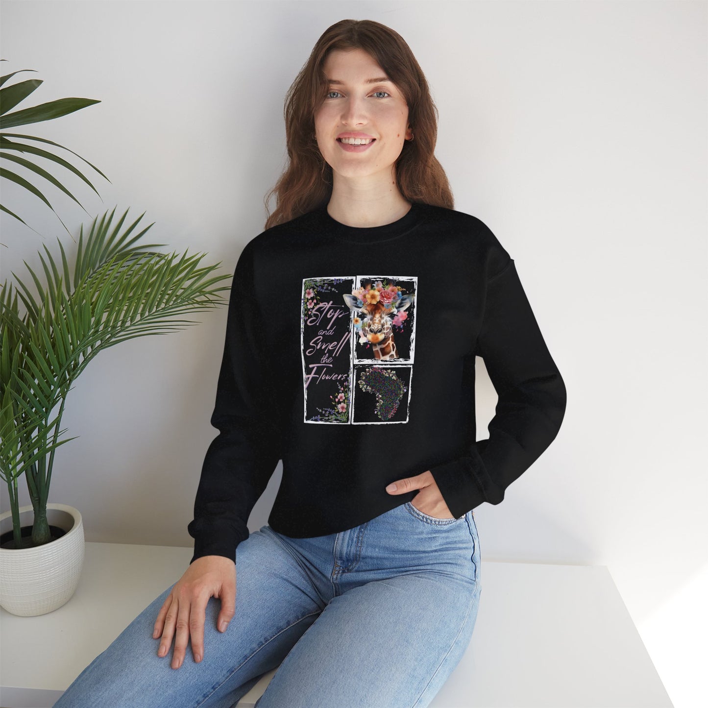 Smell the Flowers - Adult Sweatshirt