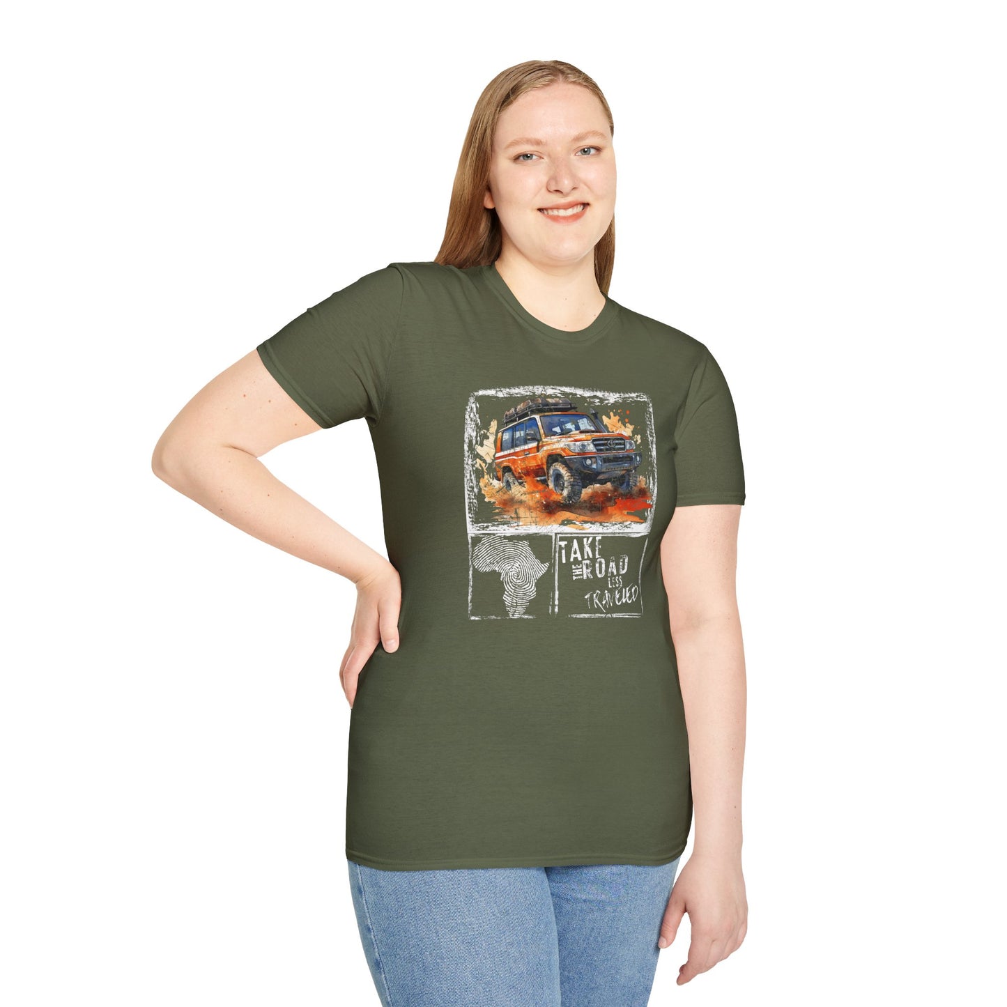 Road Less Traveled - Adult T-Shirt