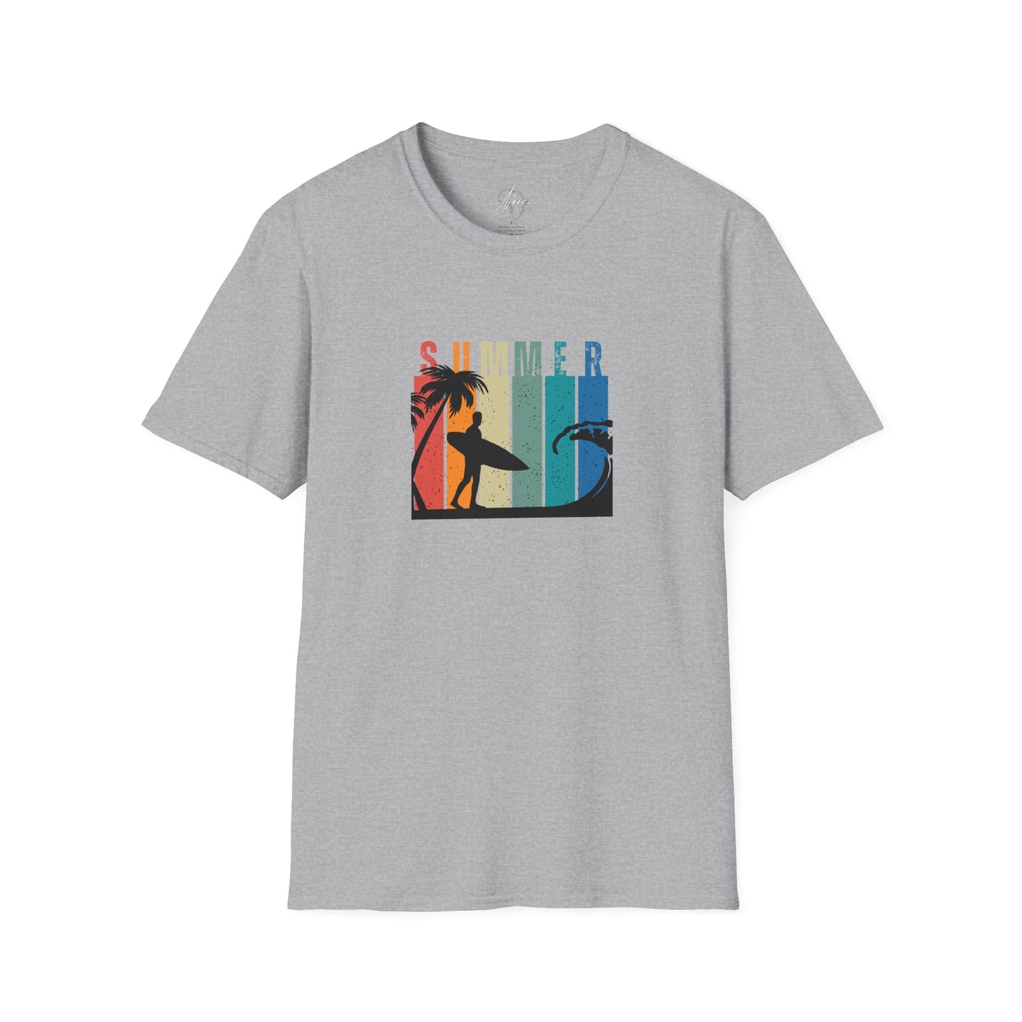 Summer Surf - Adult T-Shirt