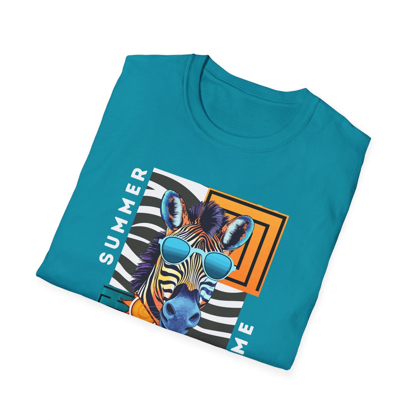 Cool Zebra - Adult T-Shirt