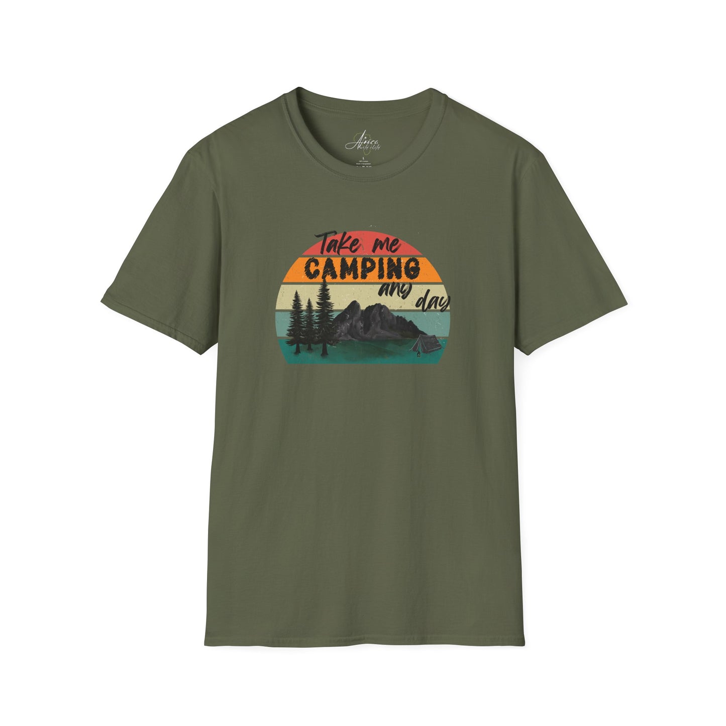 Take Me Camping - Unisex Heavy Cotton Tee