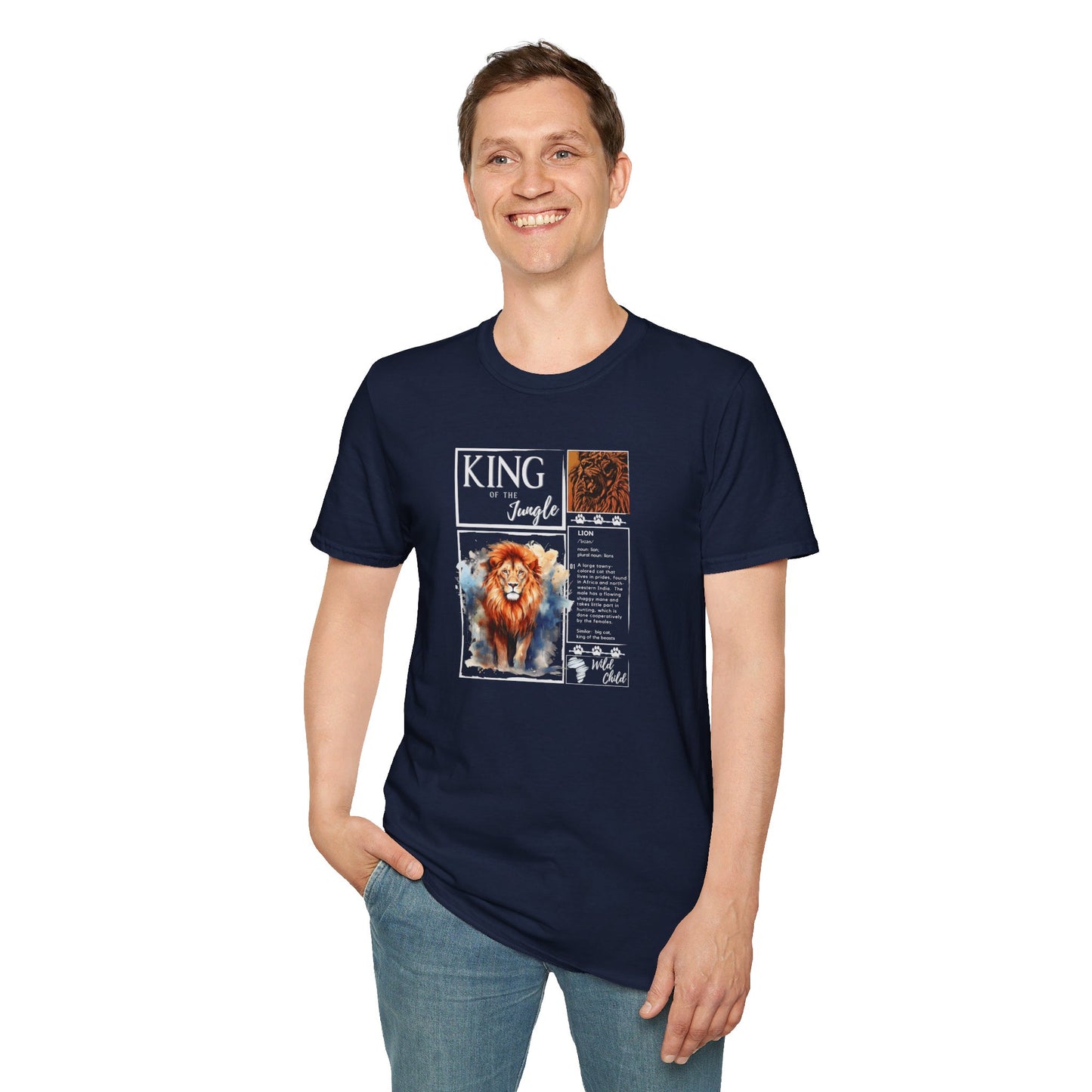 King of the Jungle - Adult T-Shirt