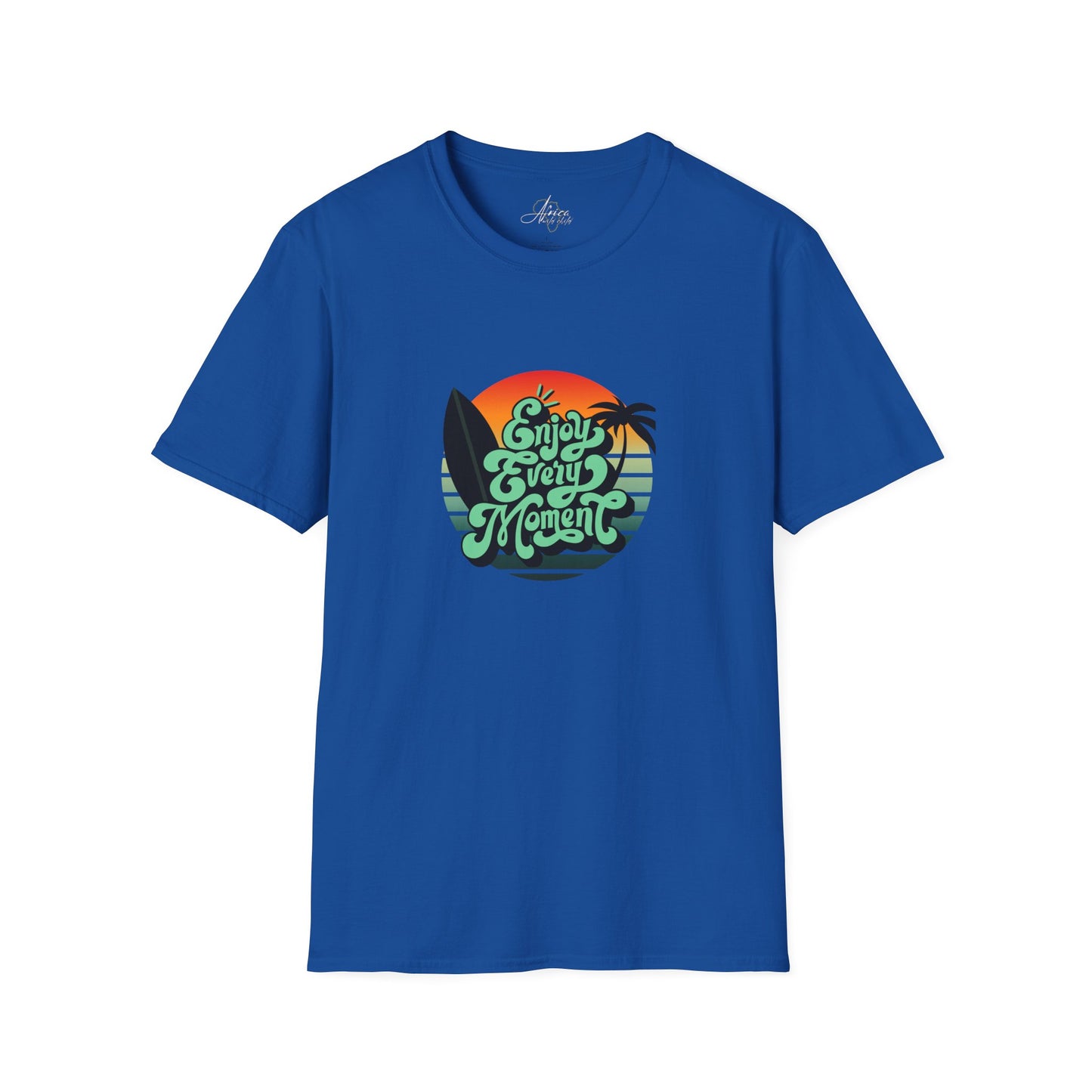 Daddy & Me Bundle - Enjoy Every Moment Matching Tees in Blue