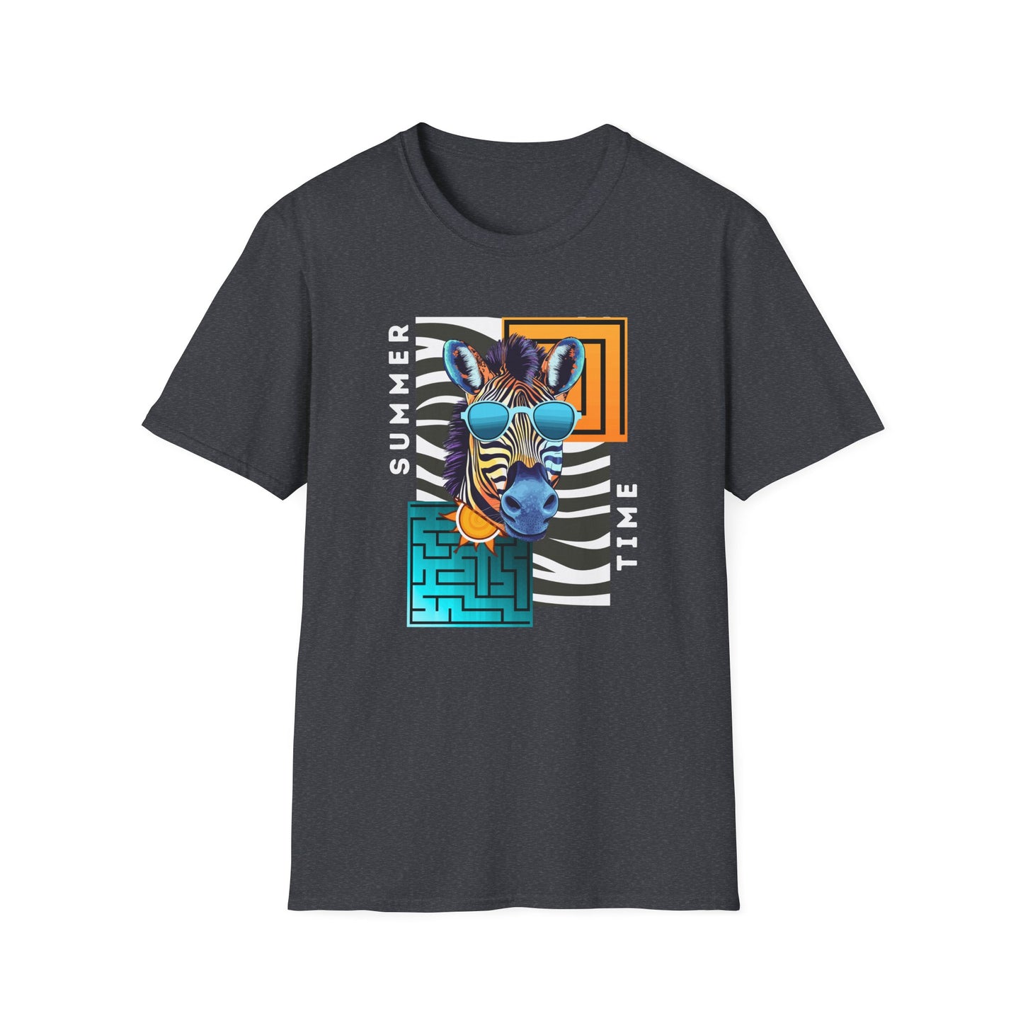 Cool Zebra - Adult T-Shirt