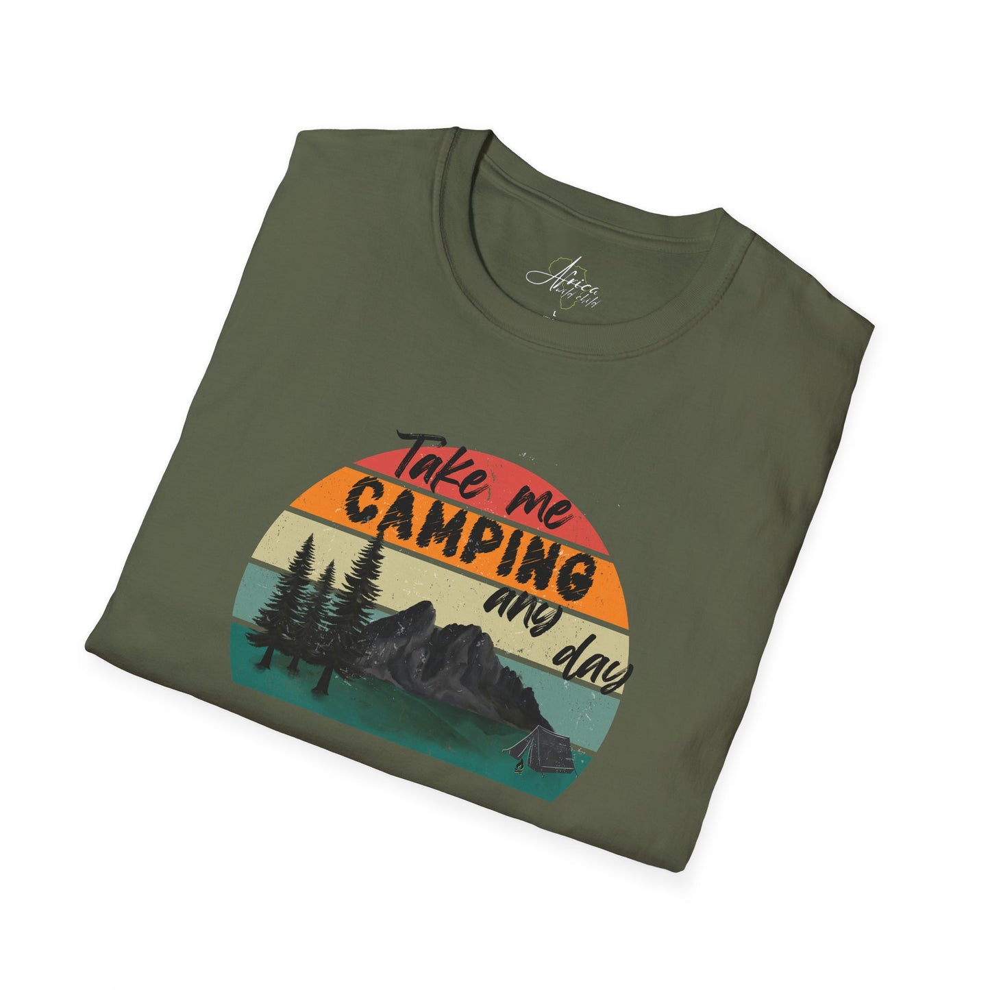 Take Me Camping - Unisex Heavy Cotton Tee