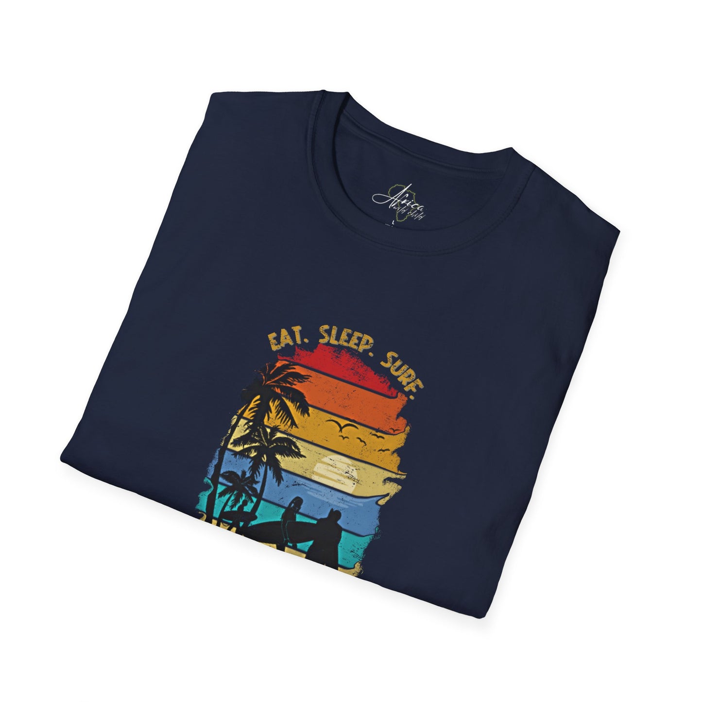 Surf Repeat - Adult T-Shirt