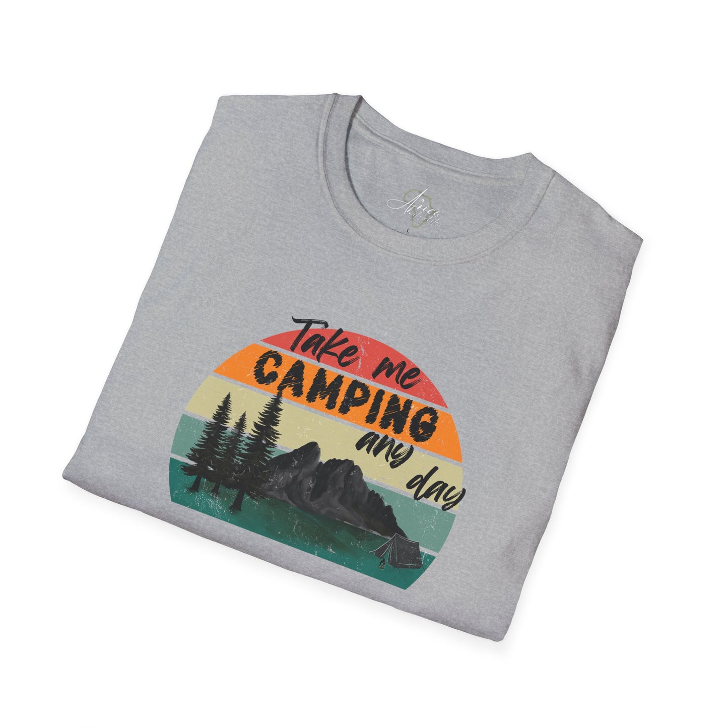 Take Me Camping - Unisex Heavy Cotton Tee