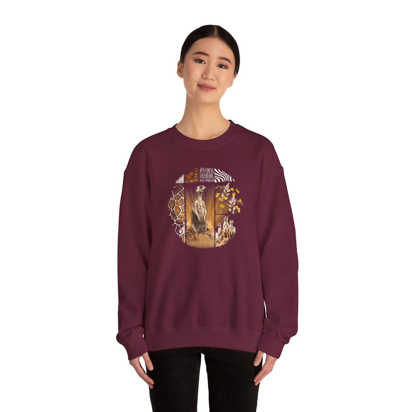 Meerkat Adventure - Adult Sweatshirt