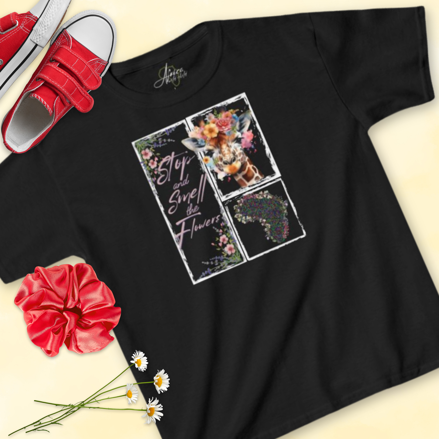 Smell The Flowers - Kids Tee