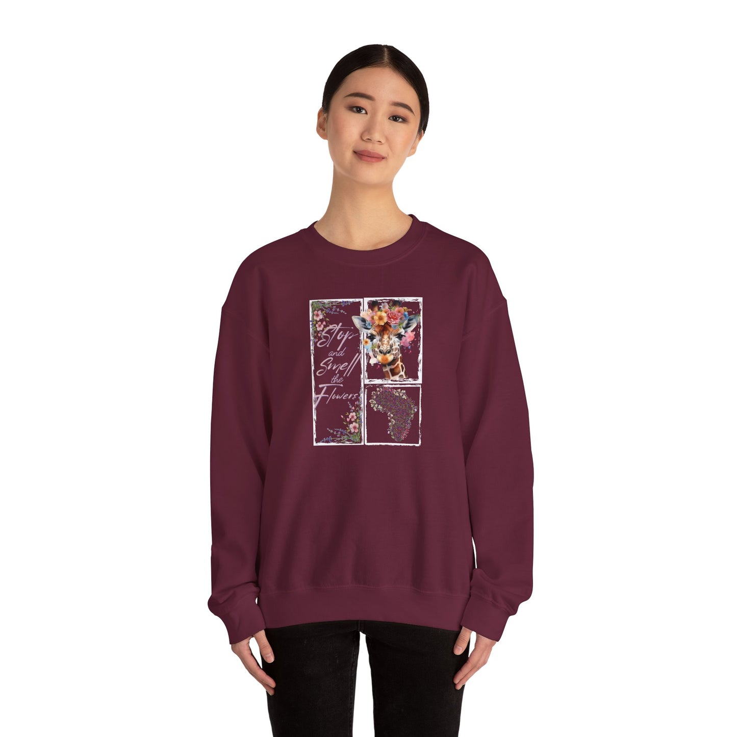 Smell the Flowers - Adult Sweatshirt