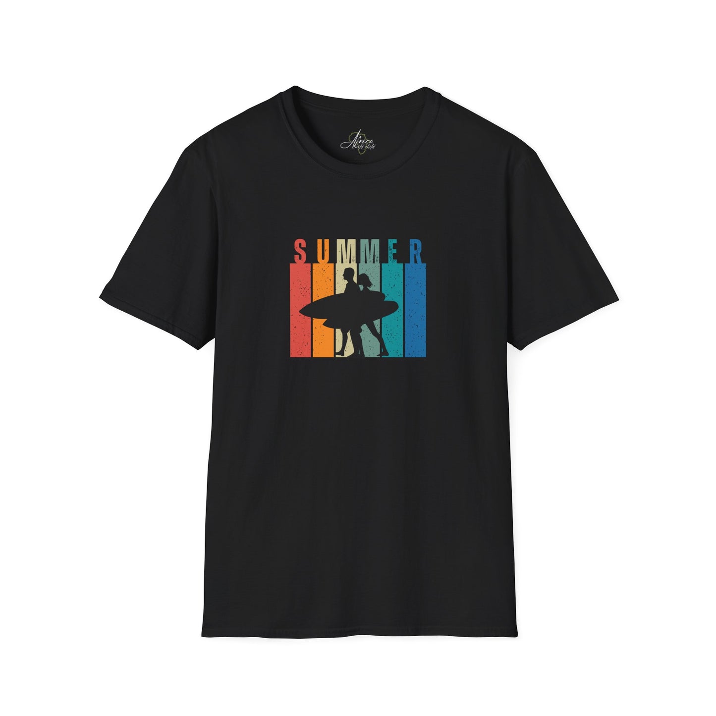 Summer Surfing - Adults T-Shirt