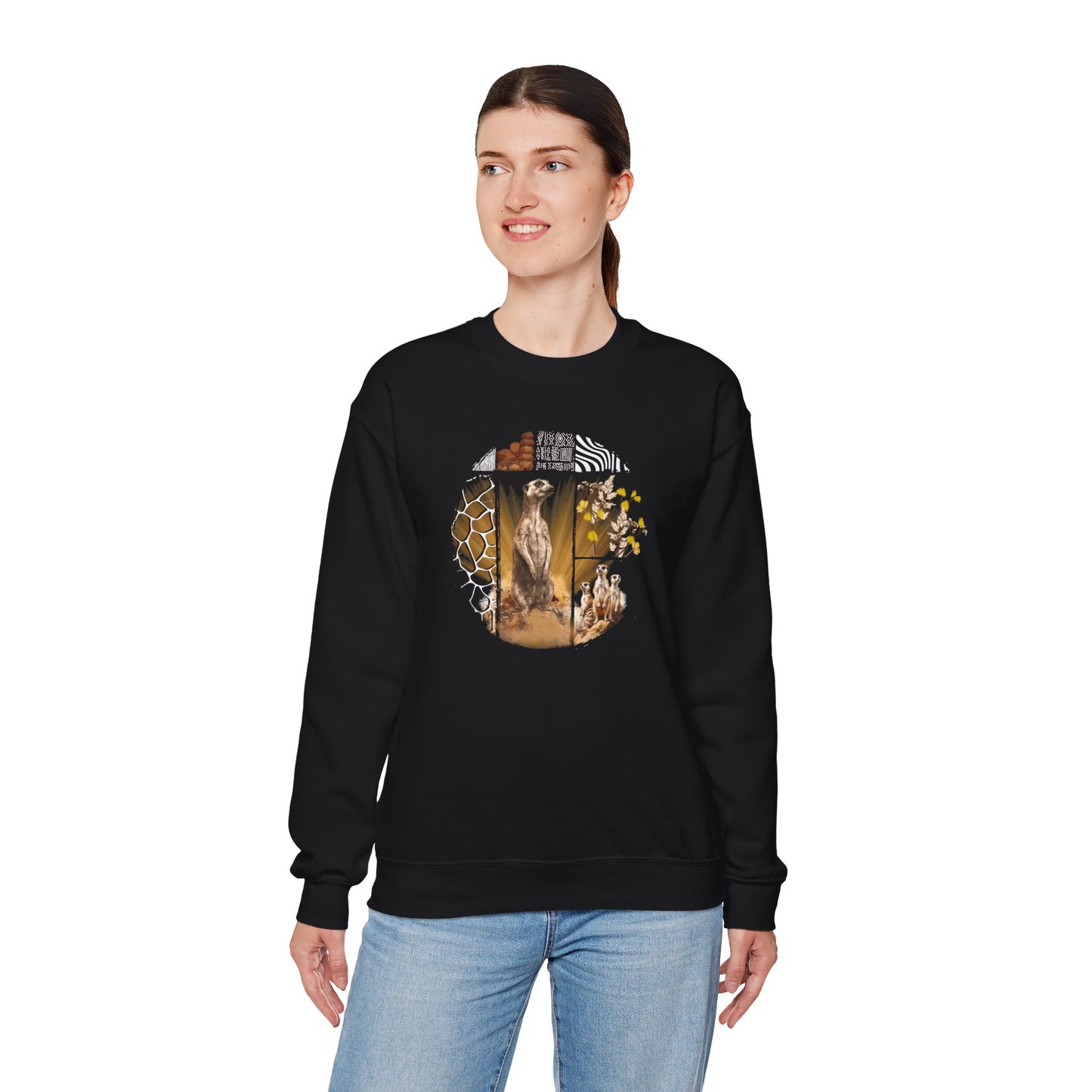 Meerkat Adventure - Adult Sweatshirt