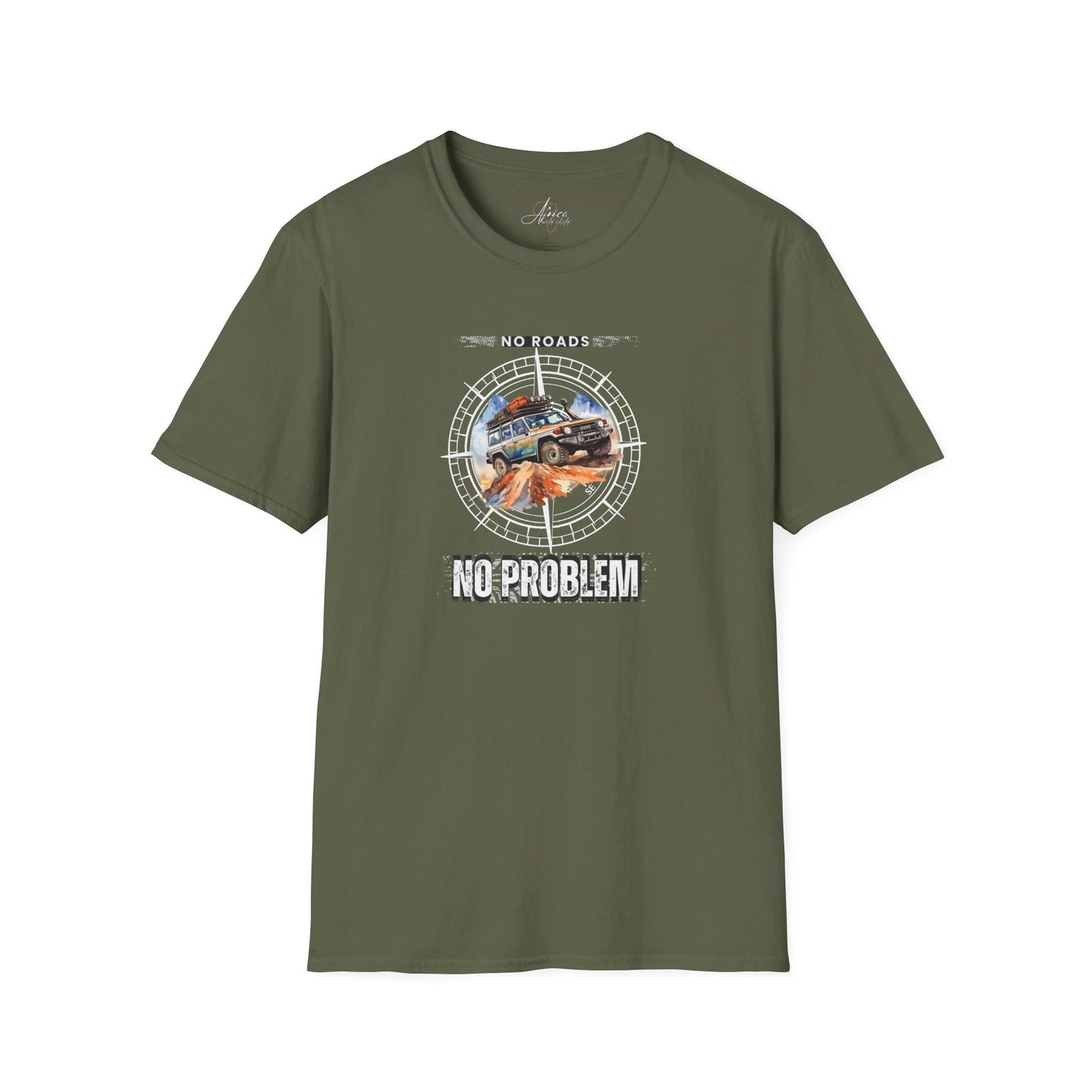 No Road No Problem - Adult T-Shirt