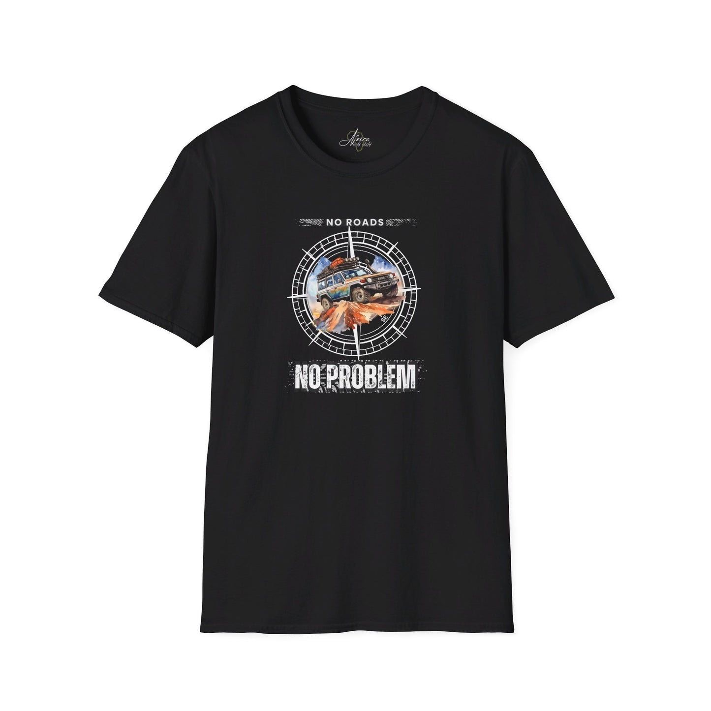 No Road No Problem - Adult T-Shirt