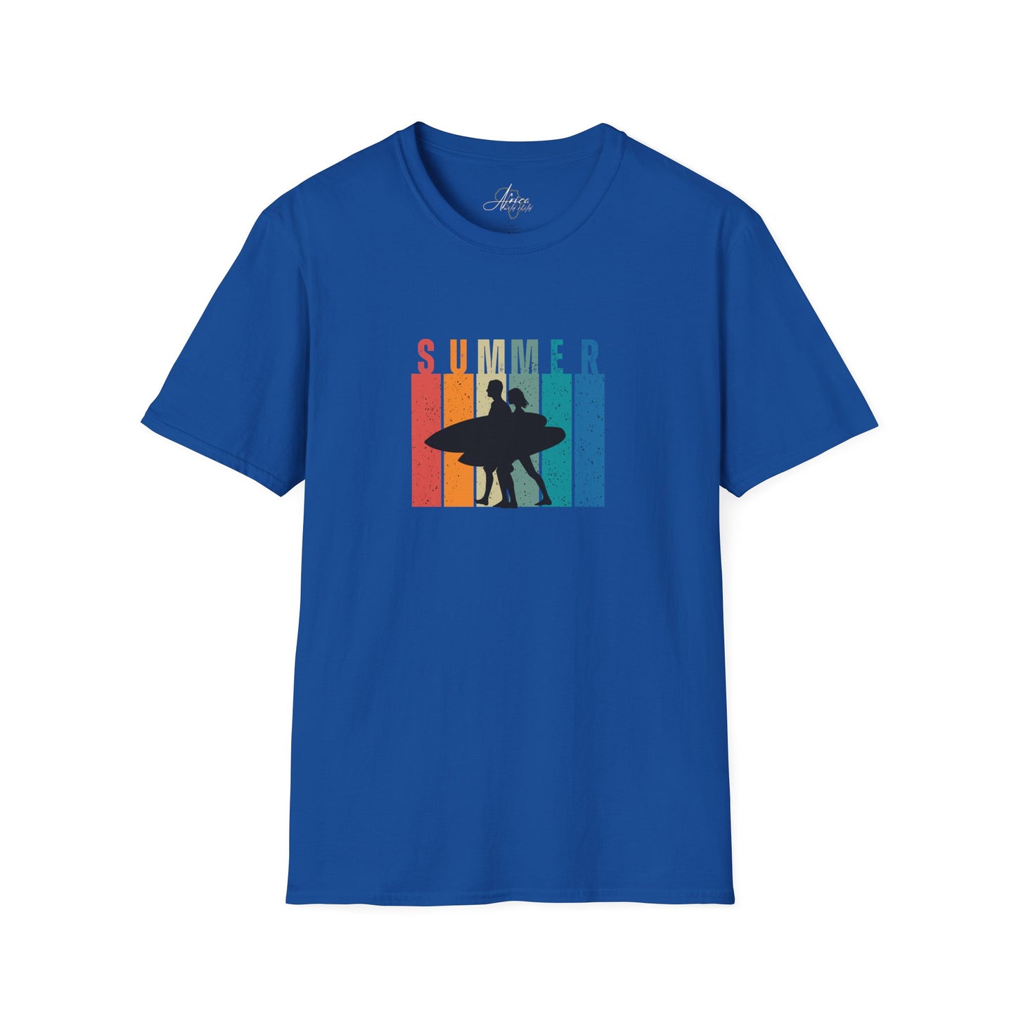 Summer Surfing - Adults T-Shirt