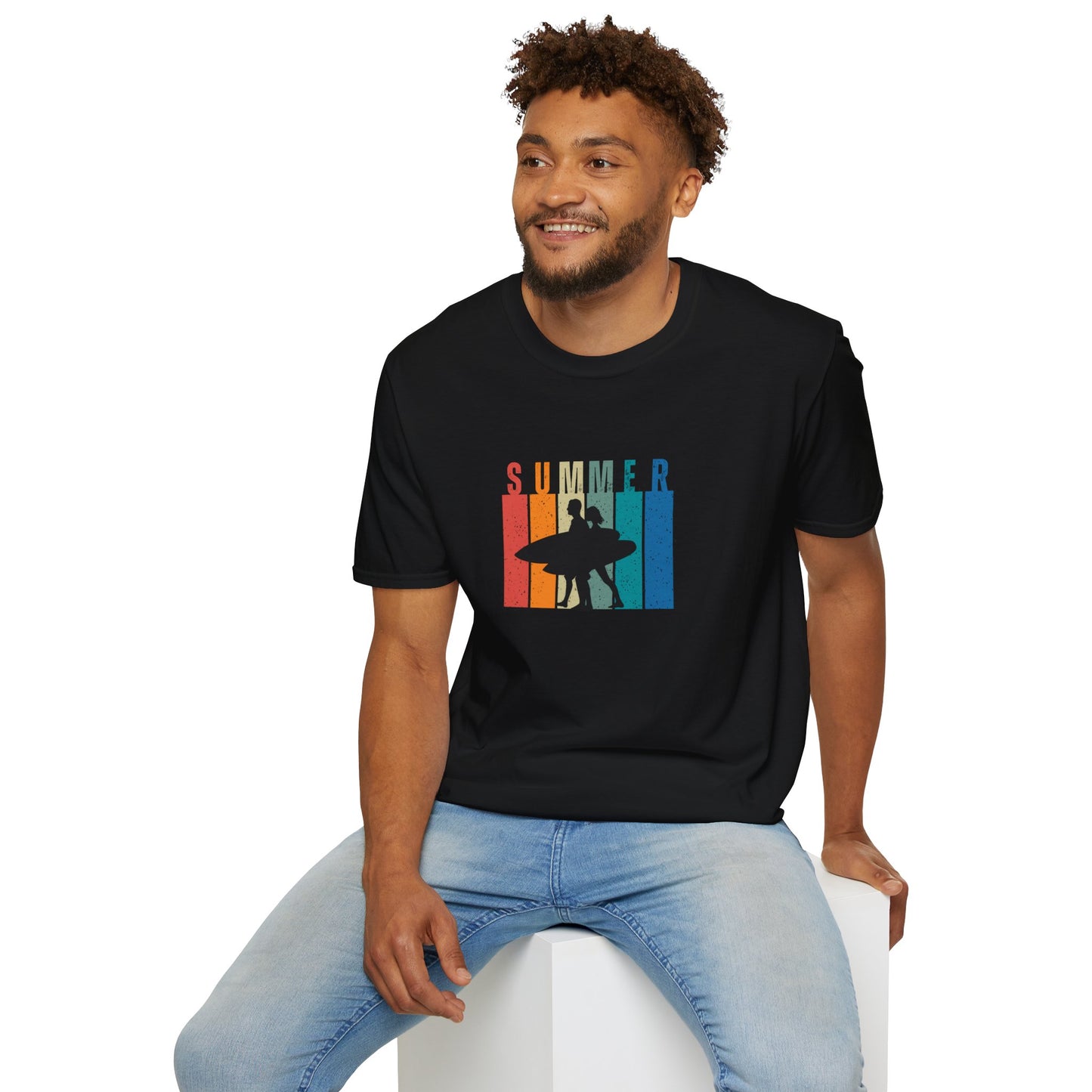 Summer Surfing - Adults T-Shirt