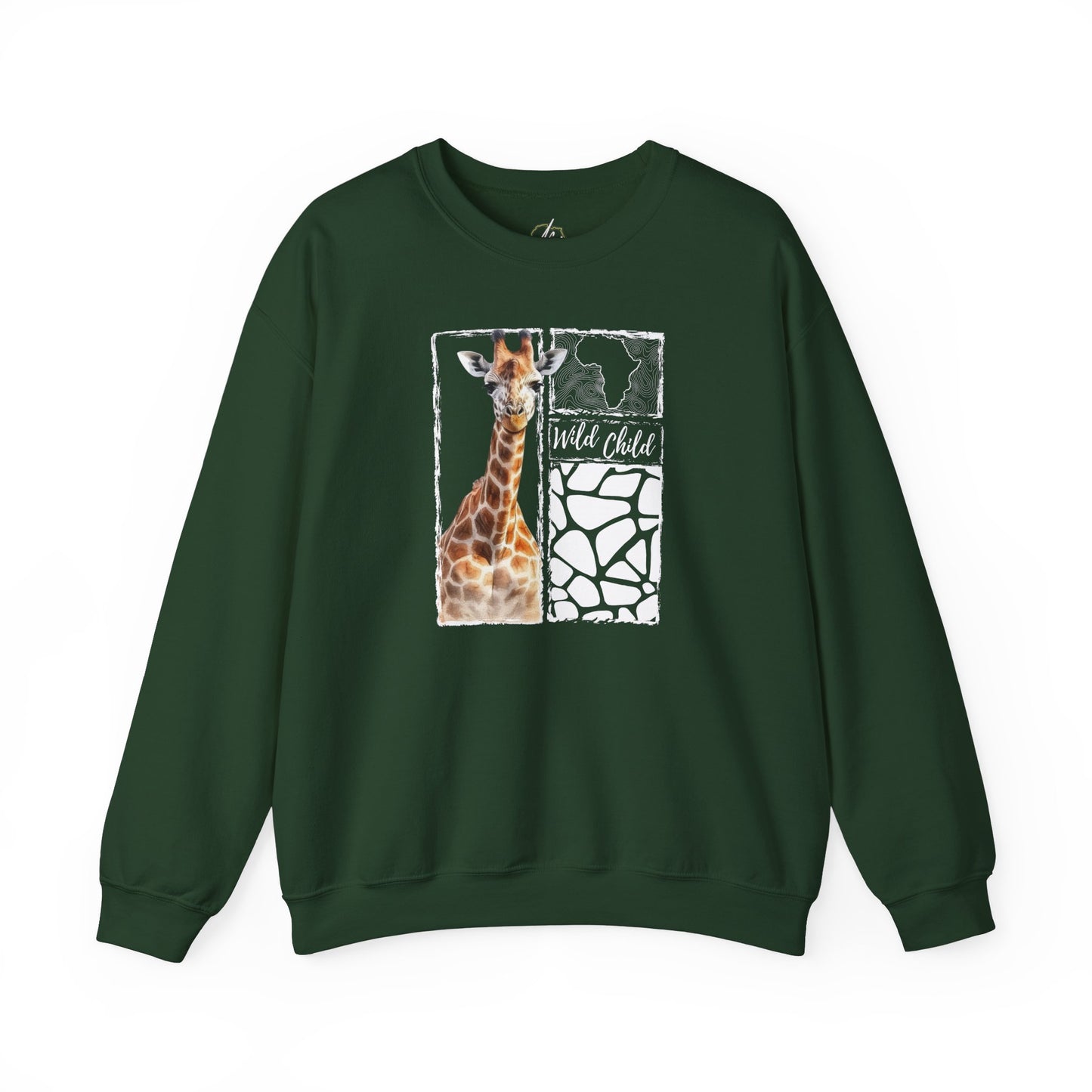 Giraffe Wild Child - Adult Sweatshirt
