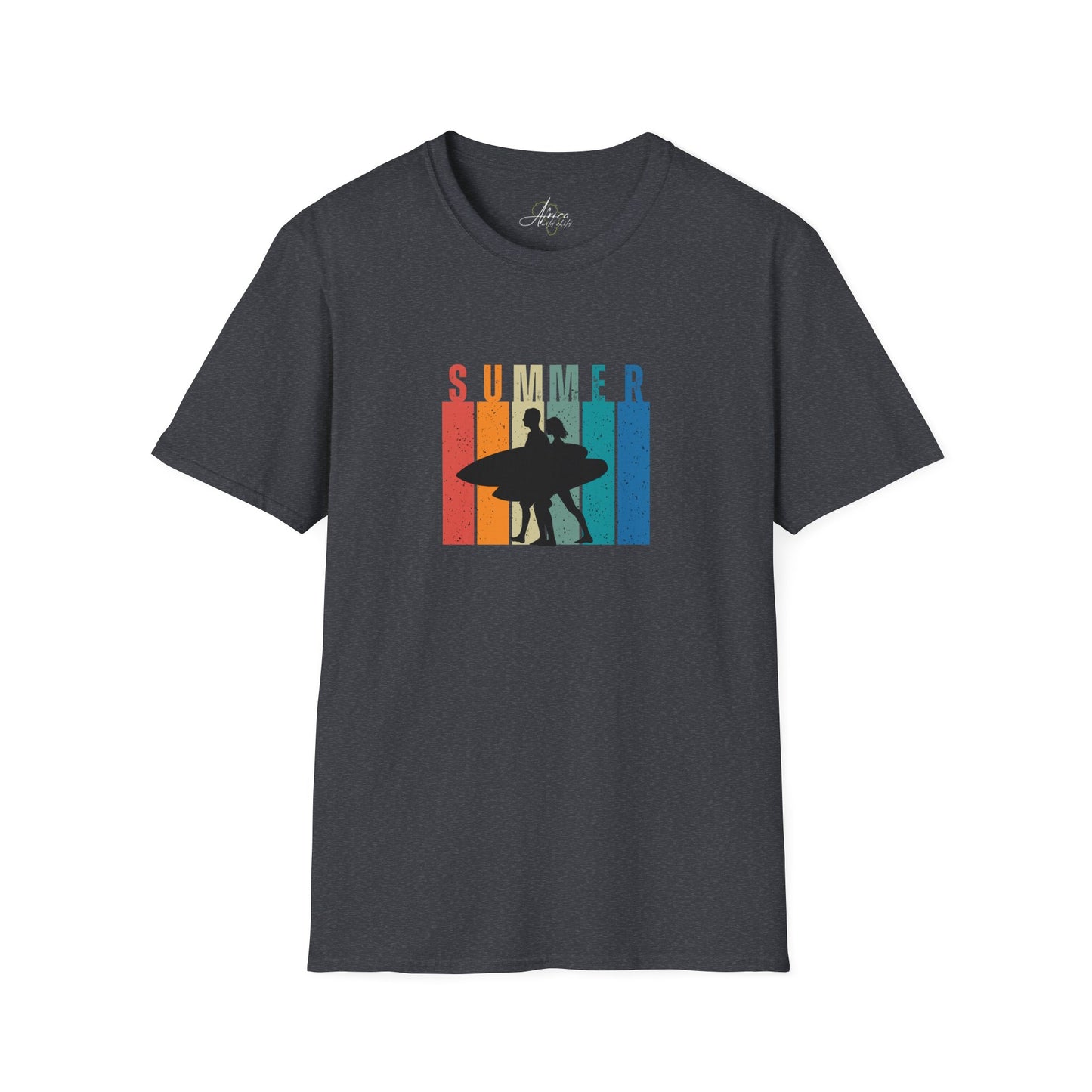 Summer Surfing - Adults T-Shirt