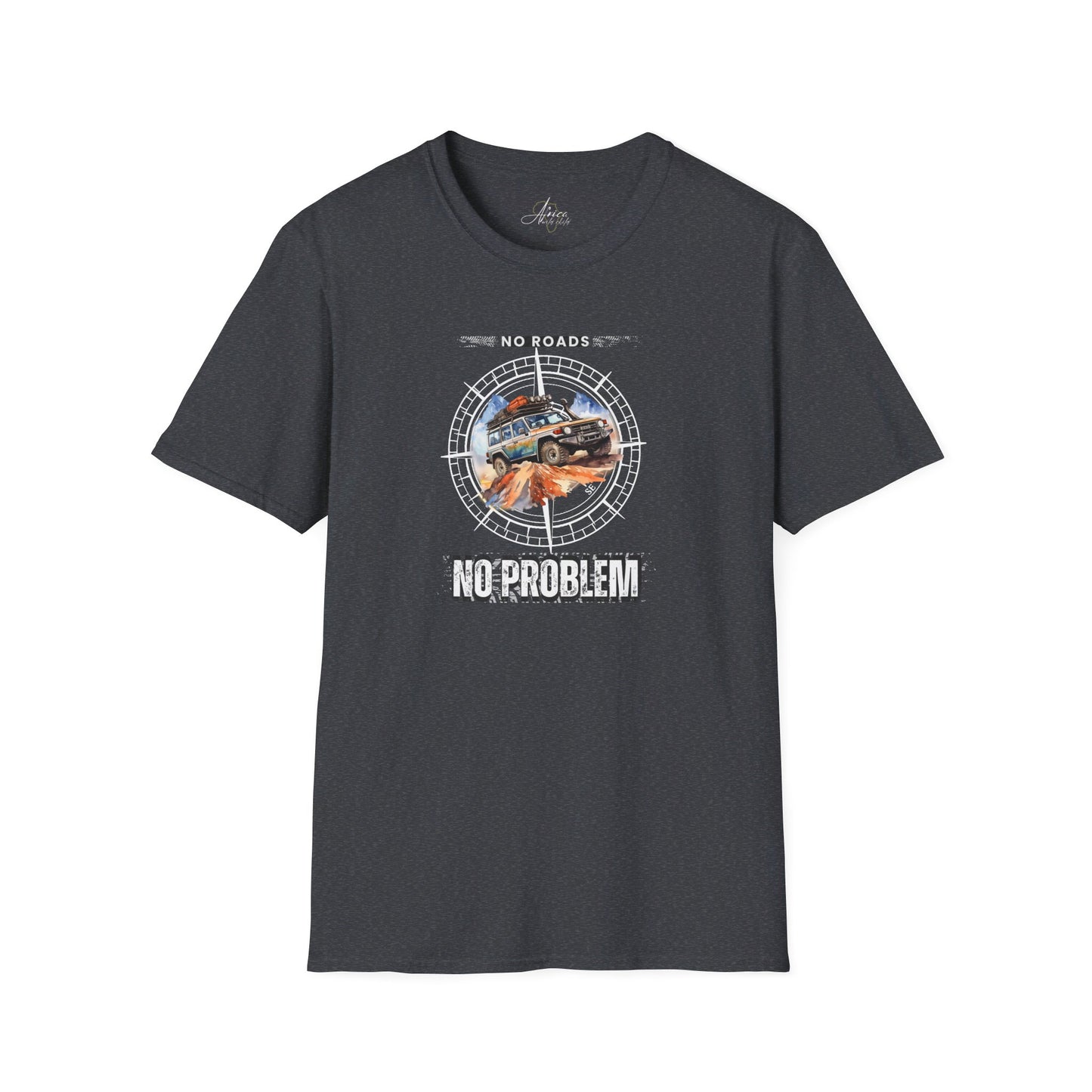 No Road No Problem - Adult T-Shirt