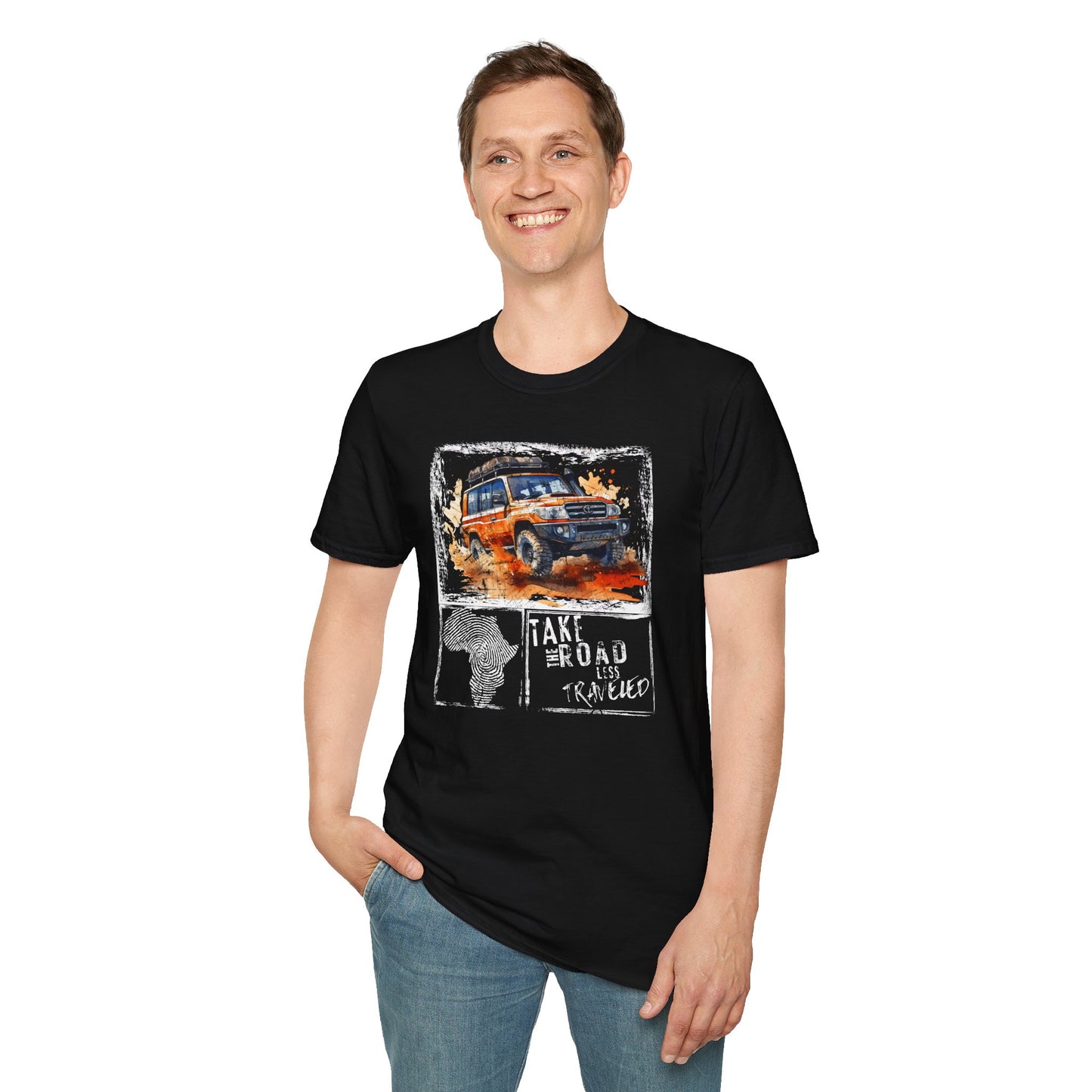 Road Less Traveled - Adult T-Shirt