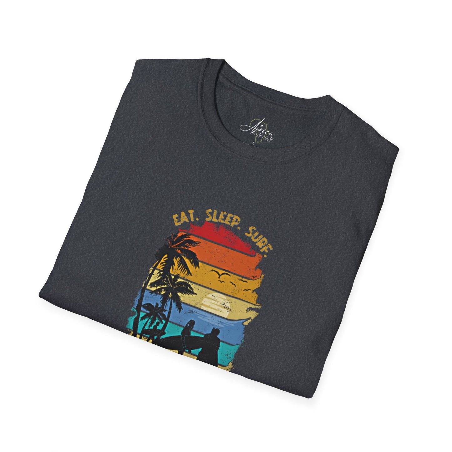Surf Repeat - Adult T-Shirt