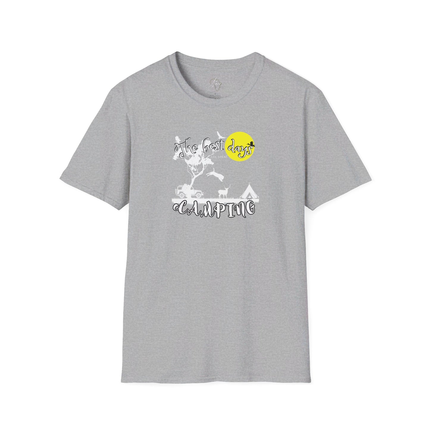 The Best Days Camping - Adult T-Shirt