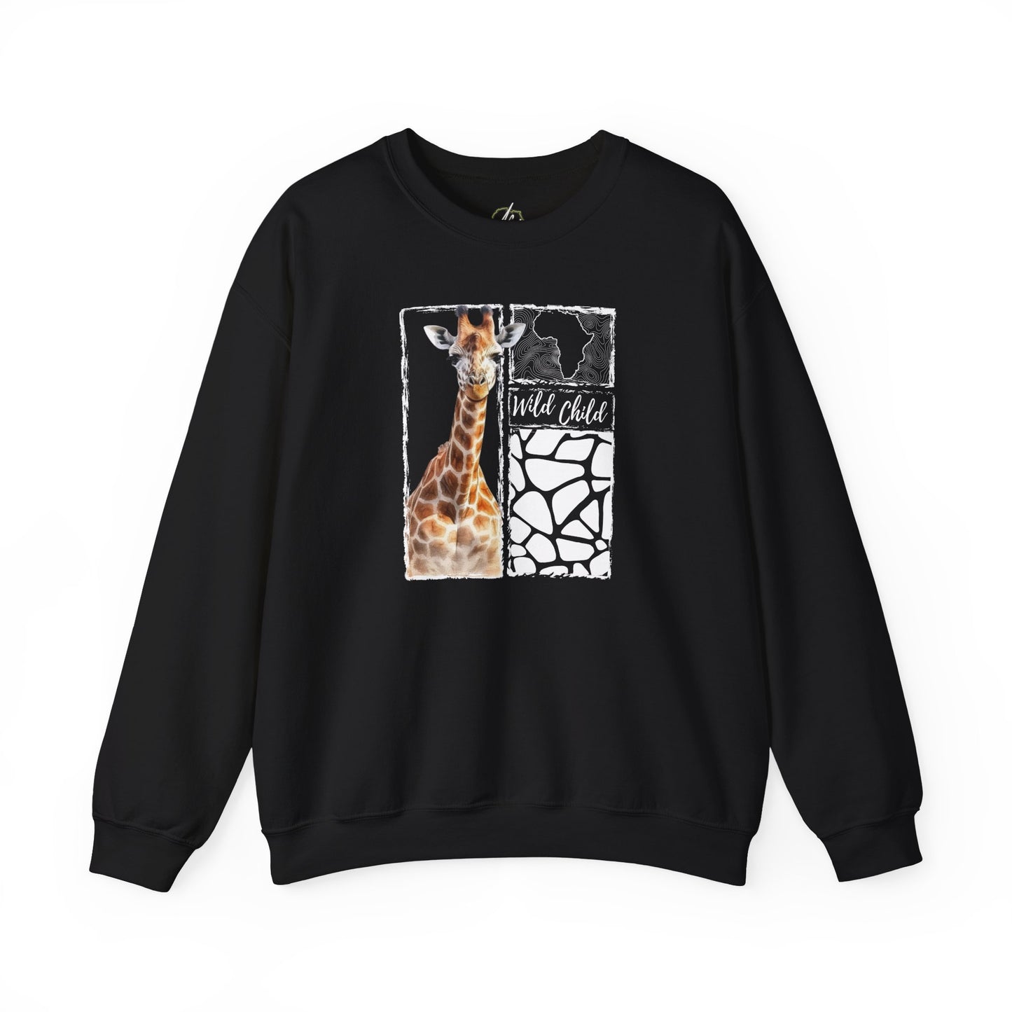 Giraffe Wild Child - Adult Sweatshirt
