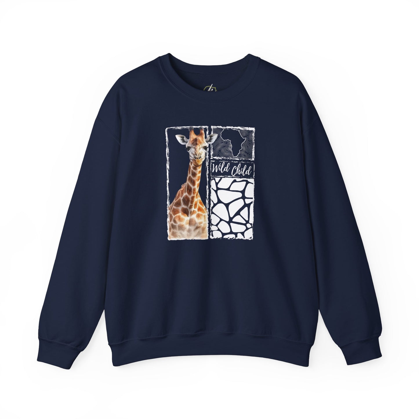 Giraffe Wild Child - Adult Sweatshirt