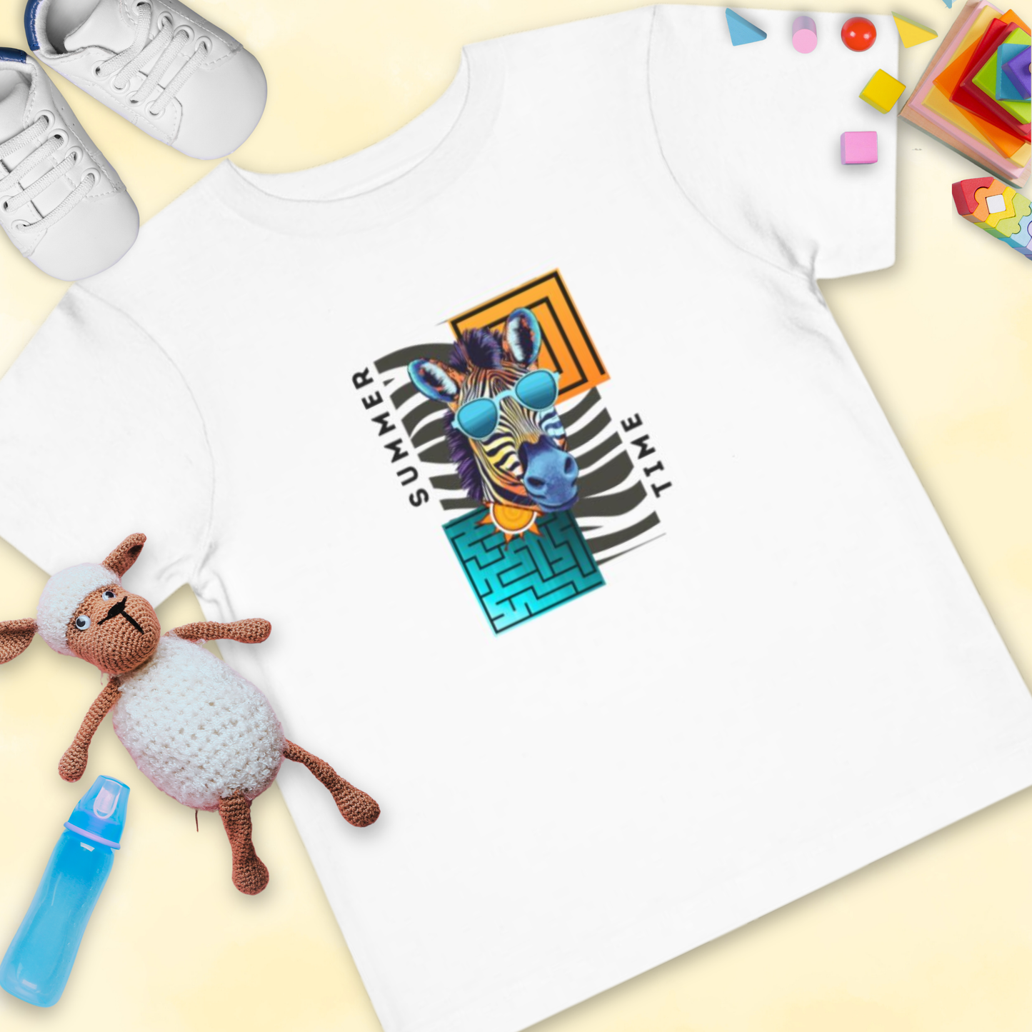 Cool-Zebra - Toddler T-shirt