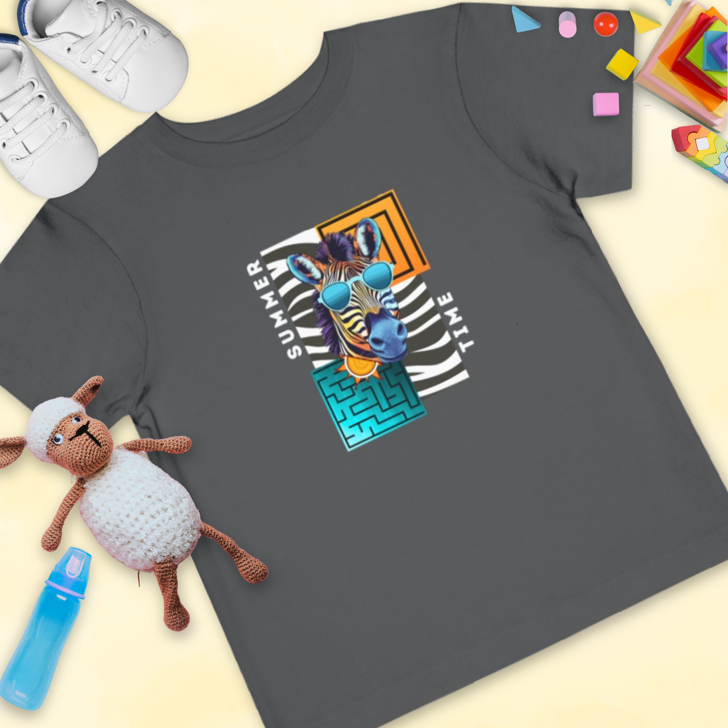 Cool-Zebra - Toddler T-shirt