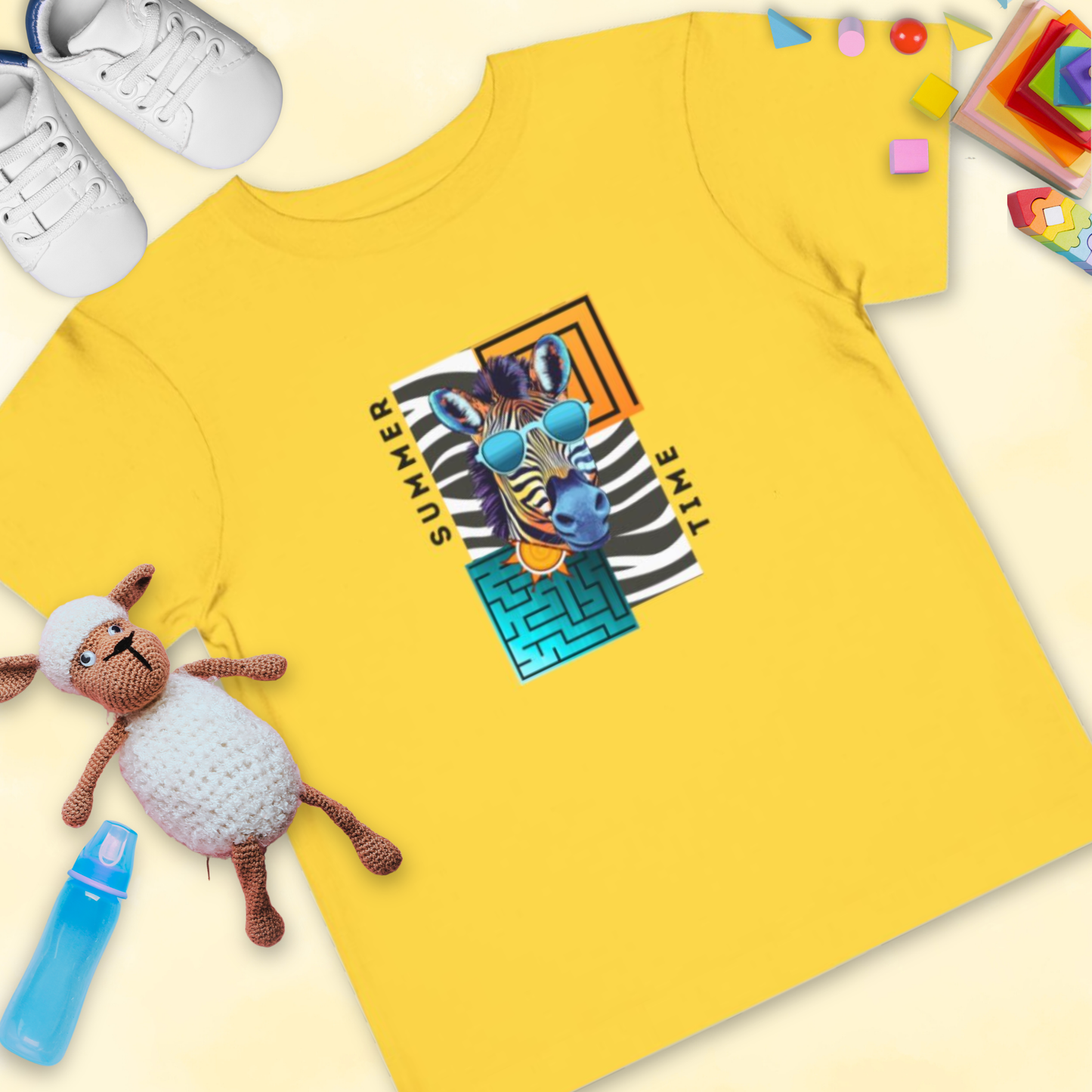 Cool-Zebra - Toddler T-shirt