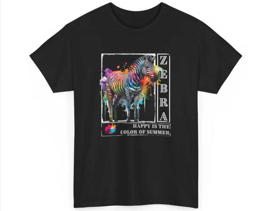 Mommy & Me Bundle - Color of Summer Matching Tees in Black