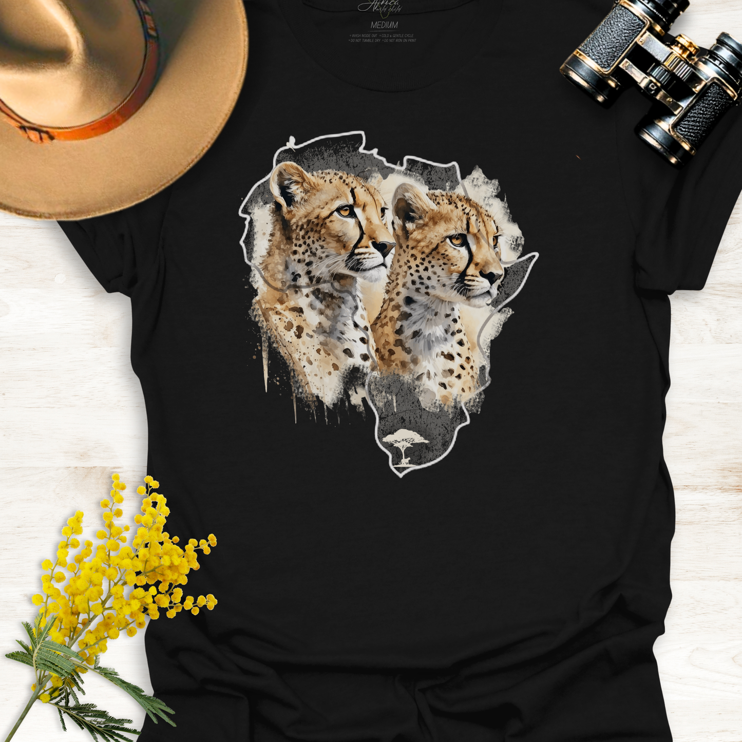 Africa Cheetahs - Adult T-Shirt