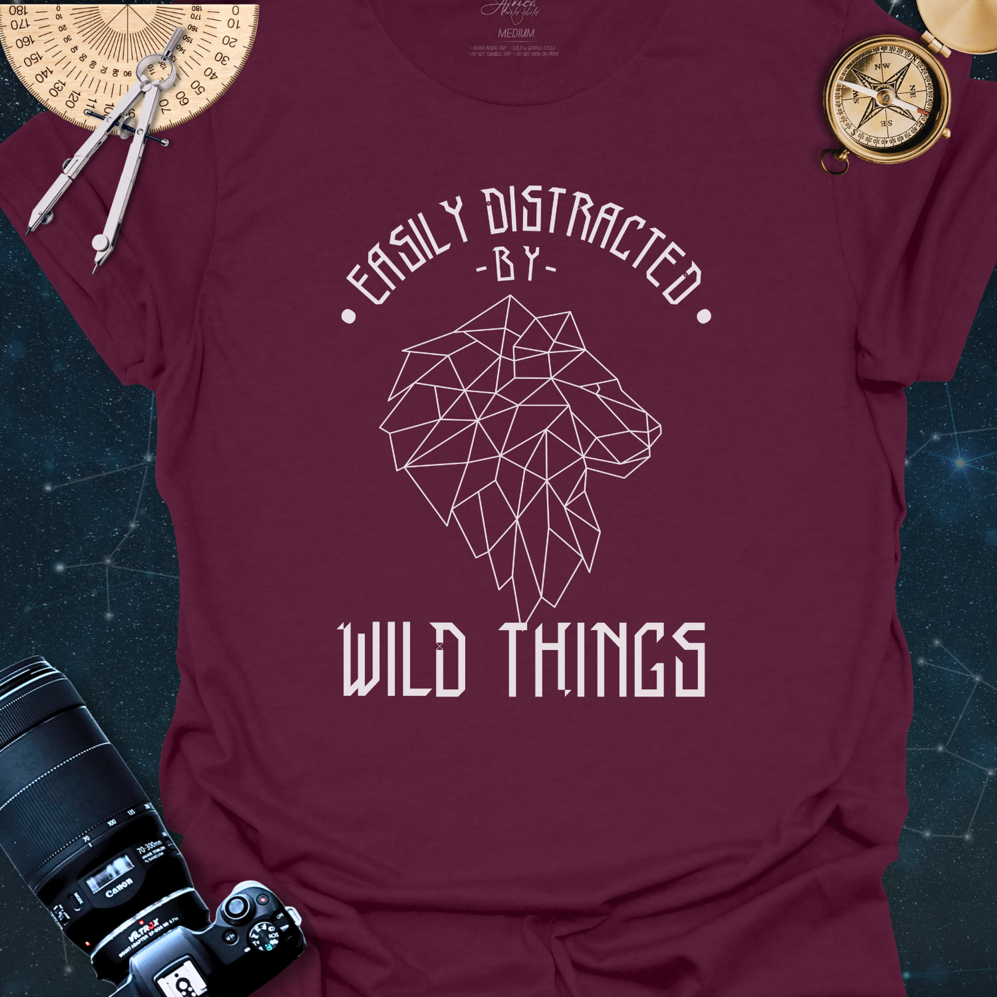 Africa Lion - Wildlife T-Shirt 🦊