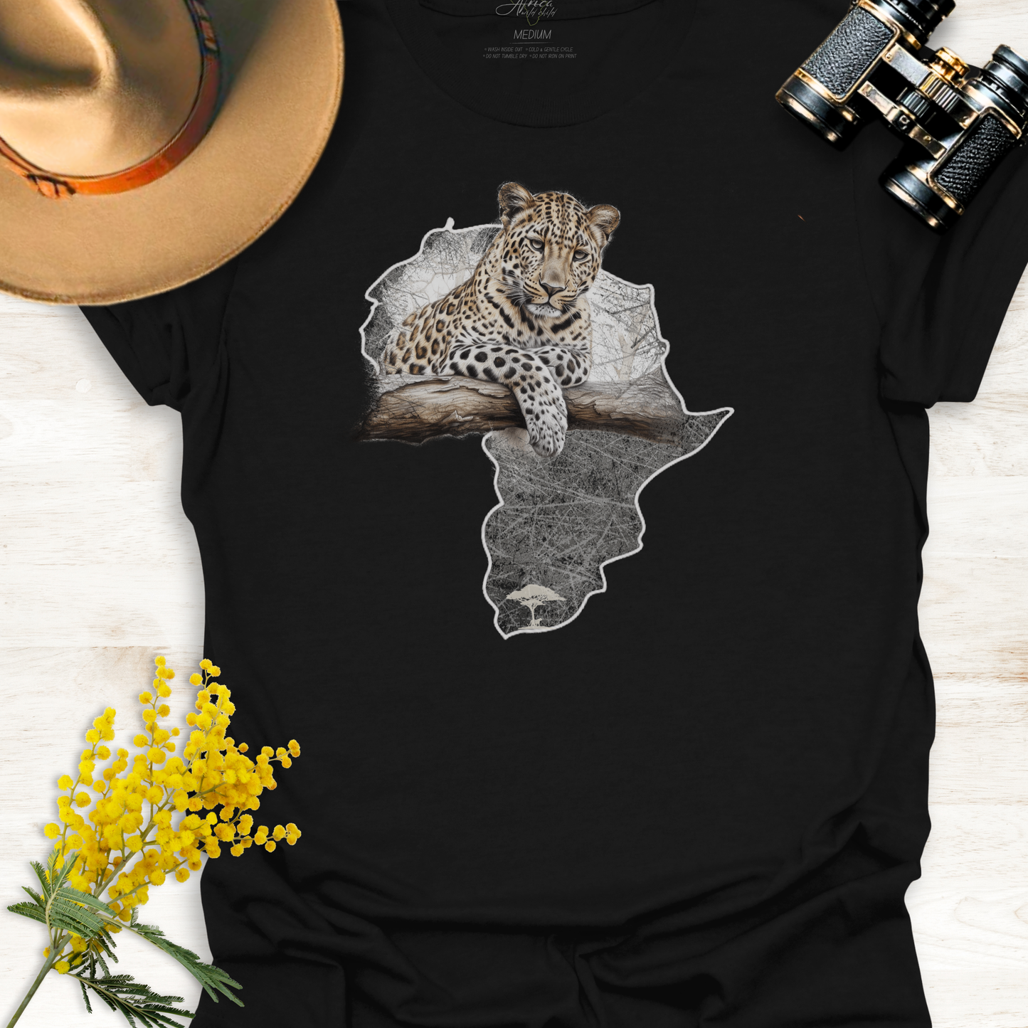 Africa Leopard - Adult T-Shirt