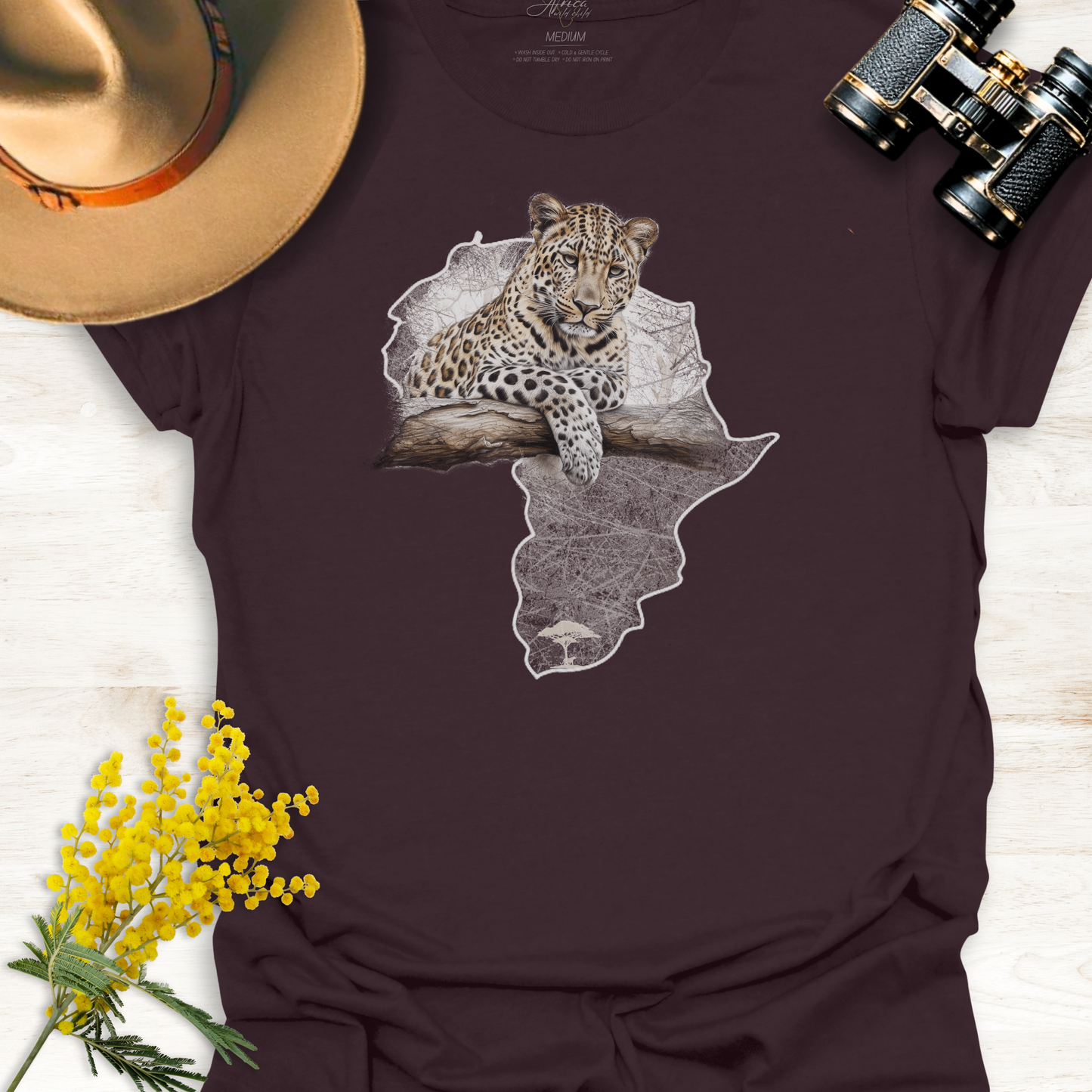Africa Leopard - Adult T-Shirt