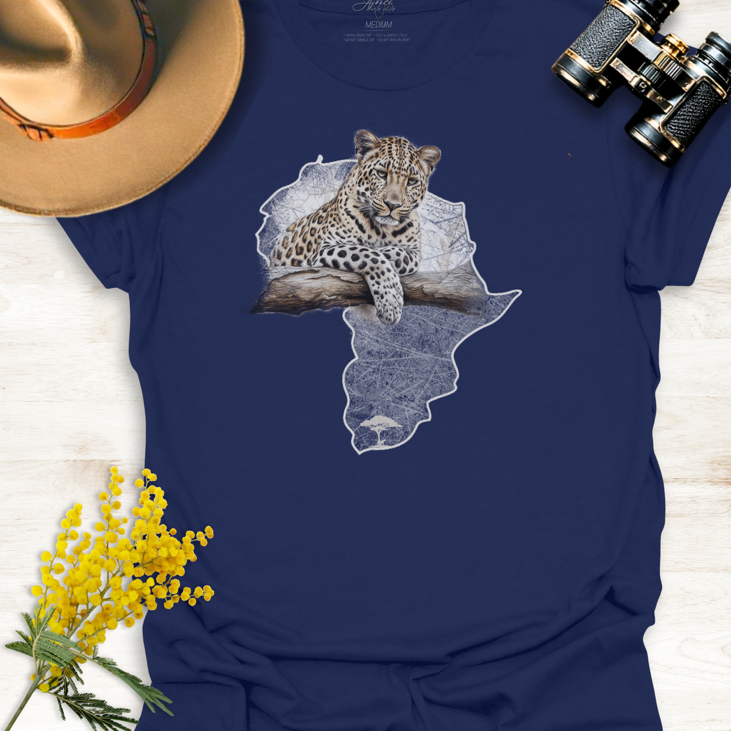 Africa Leopard - Adult T-Shirt