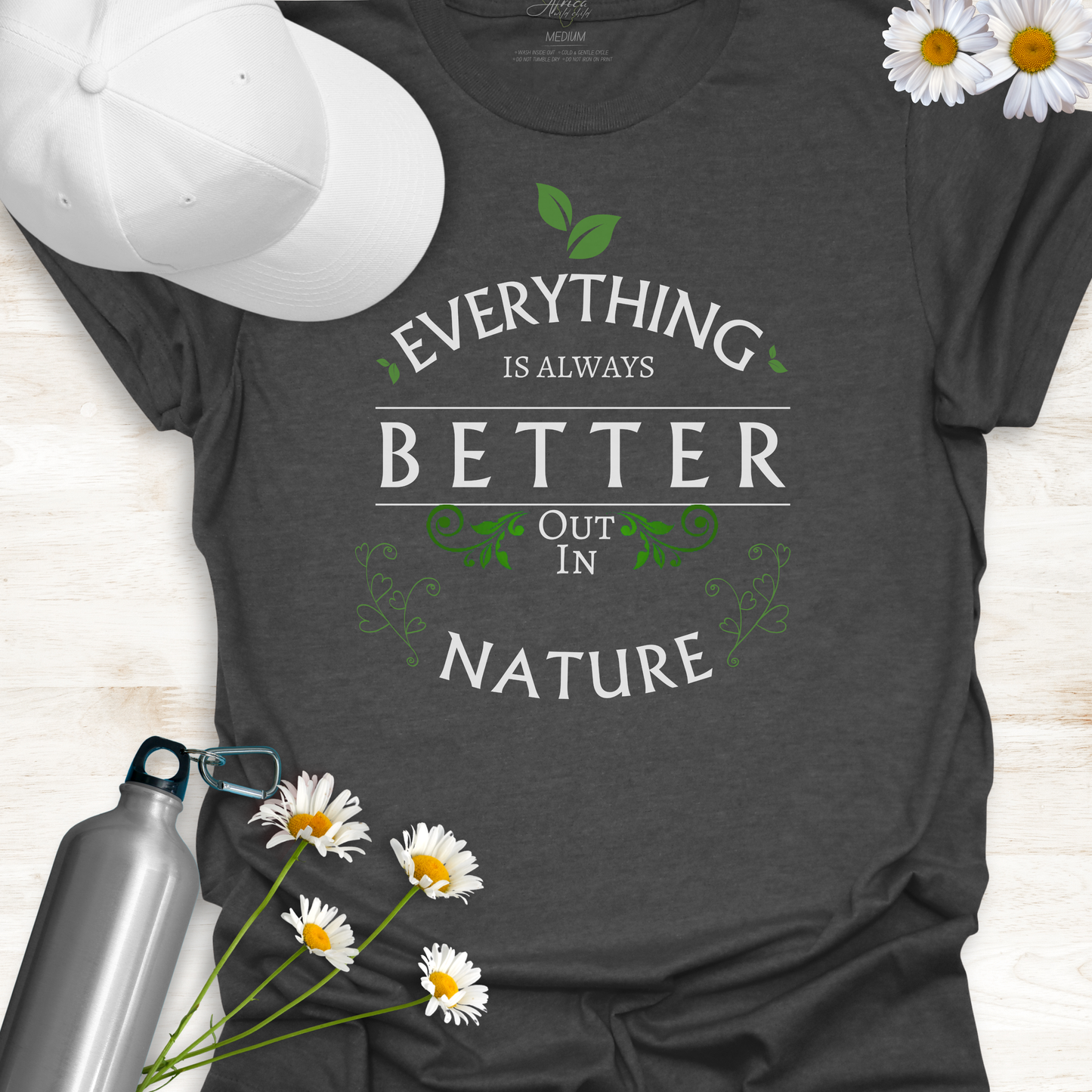 Out in Nature - Adult T-Shirt