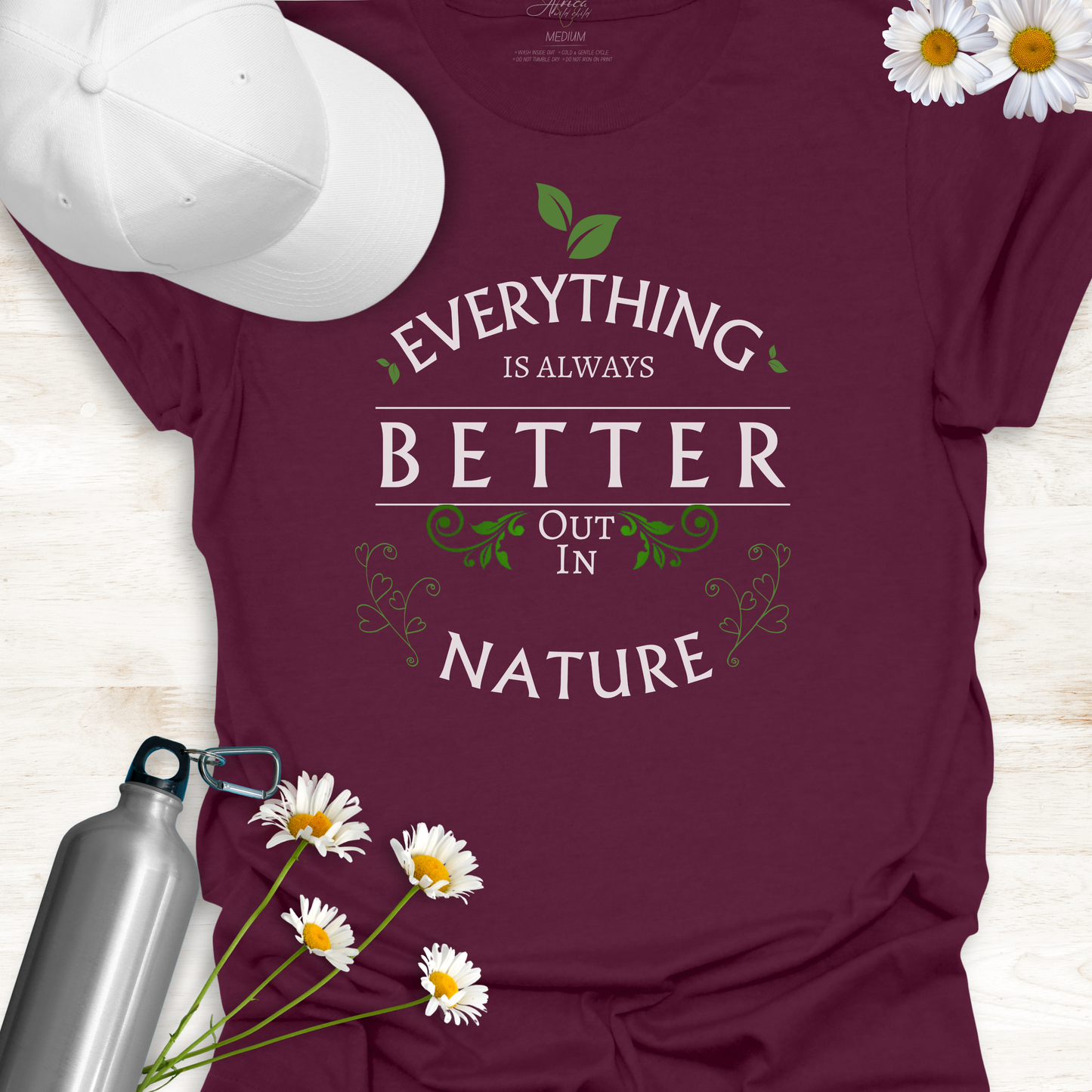Out in Nature - Adult T-Shirt