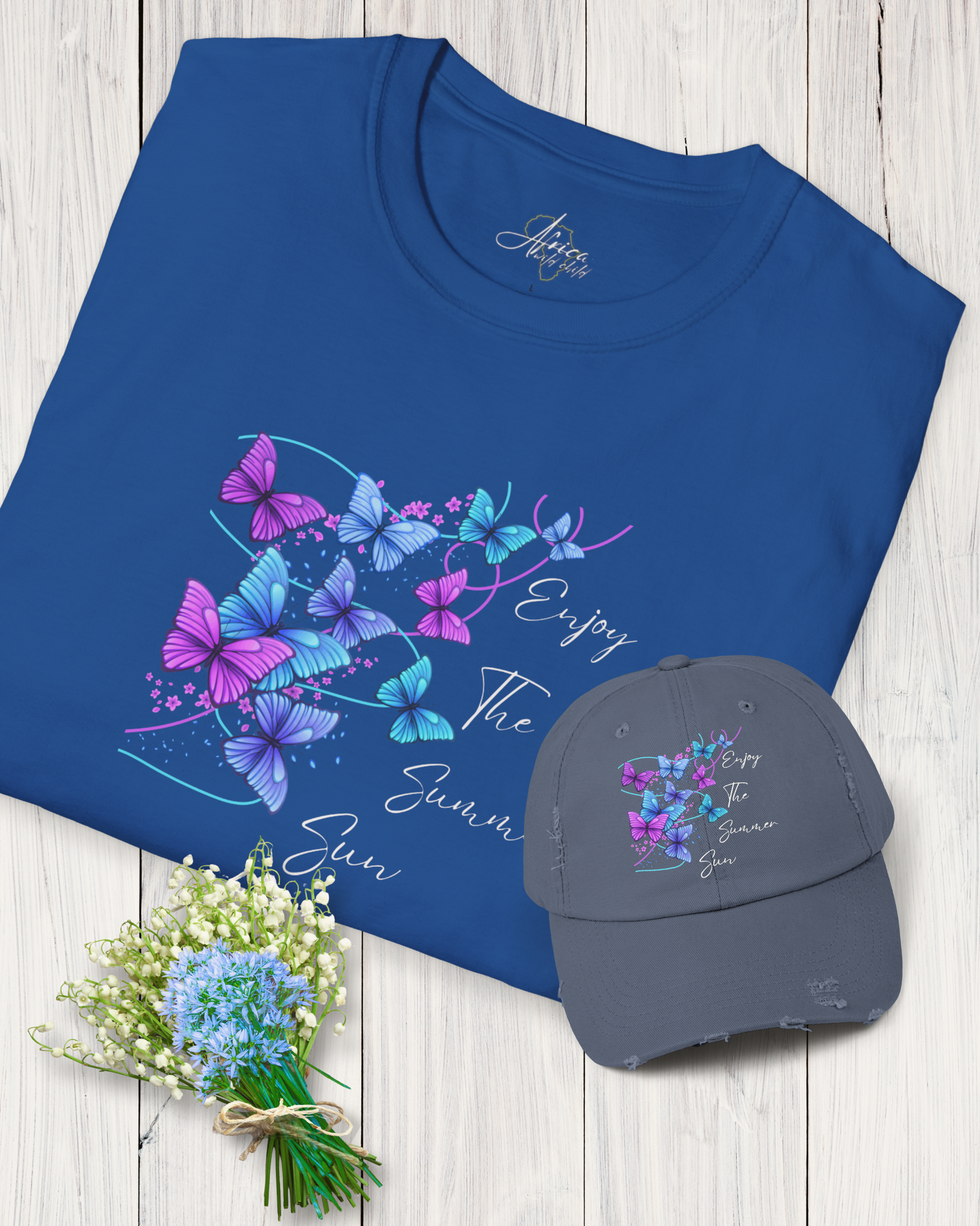 Enjoy the Summer Sun in Blue