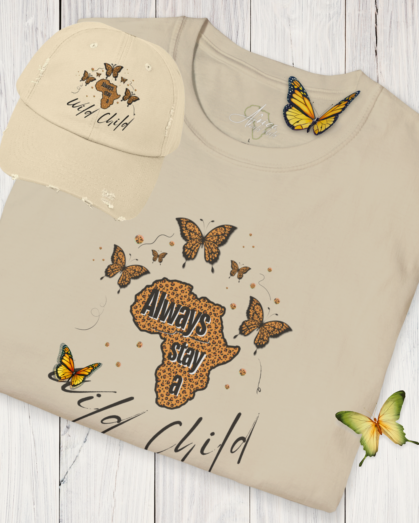 Wild Child Butterflies in Warm Shades of Summer