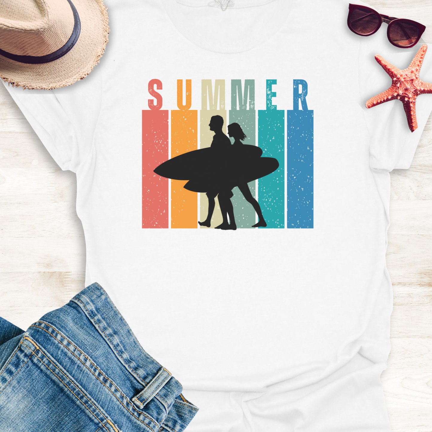 Surfing T-Shirt - Summer