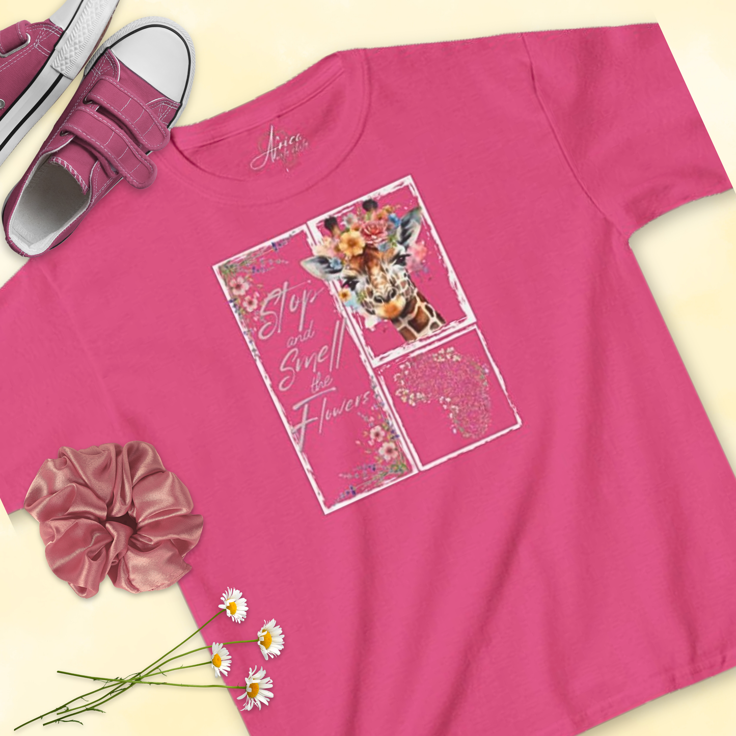 Smell The Flowers - Kids Tee