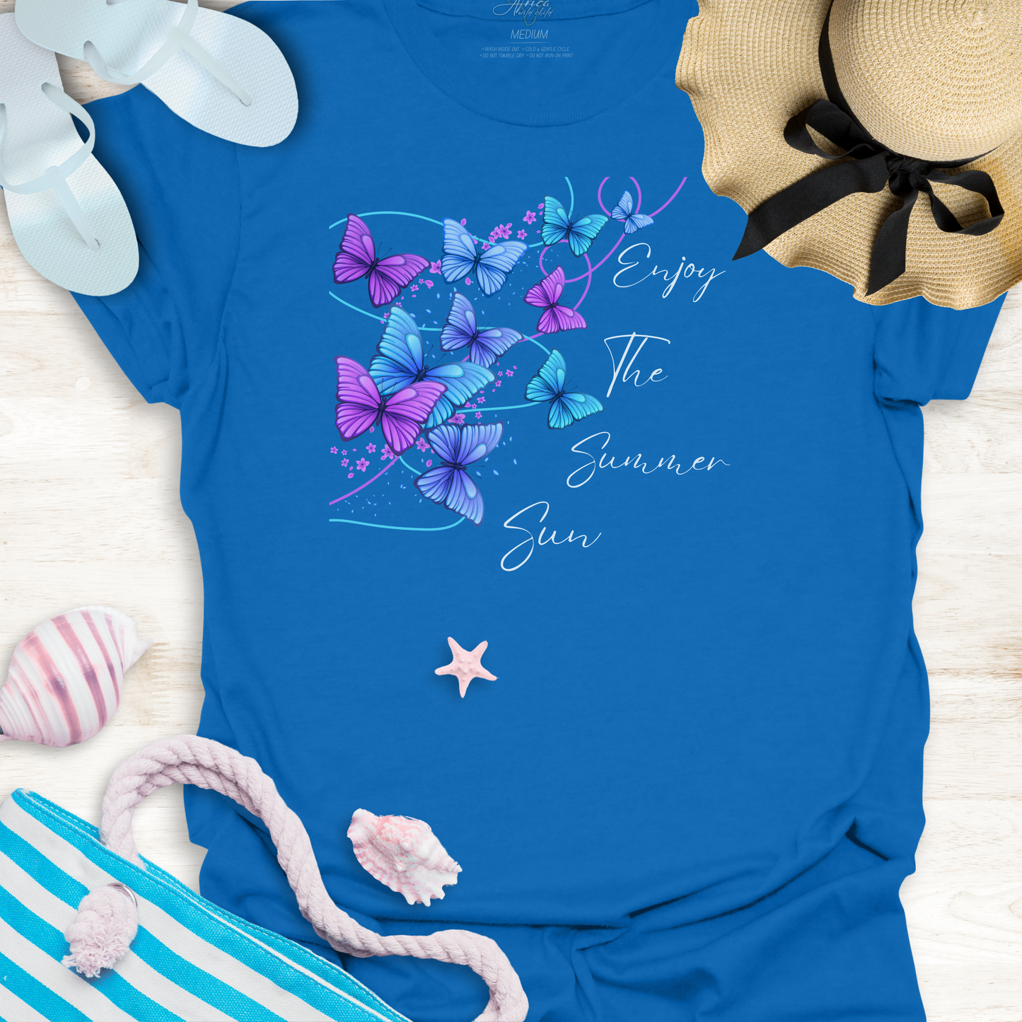 Enjoy the Summer Sun in Blue