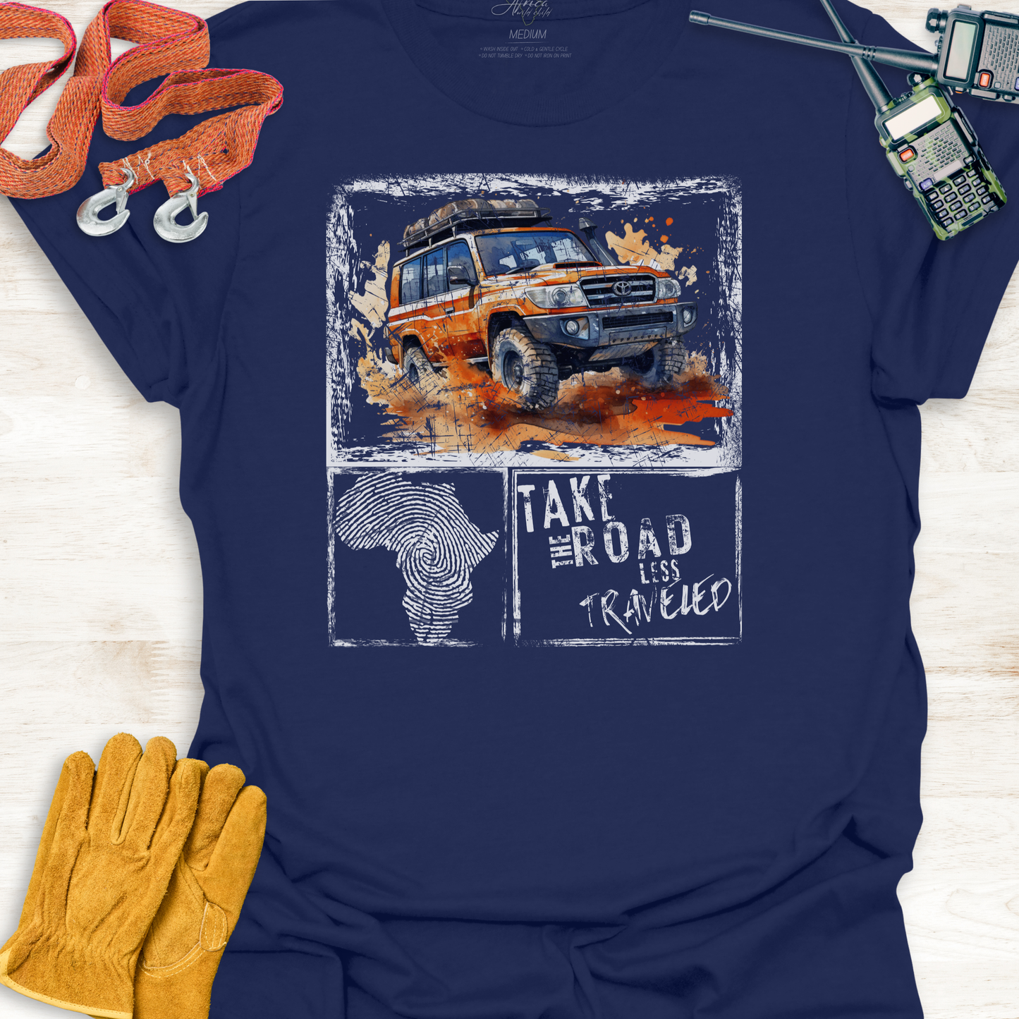Road Less Traveled - Adult T-Shirt