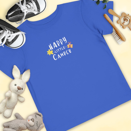 Happy Little Camper - Flower Butterfly - Toddler T-shirt