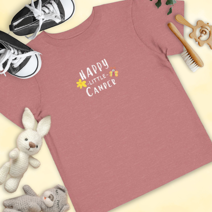 Happy Little Camper - Flower Butterfly - Toddler T-shirt